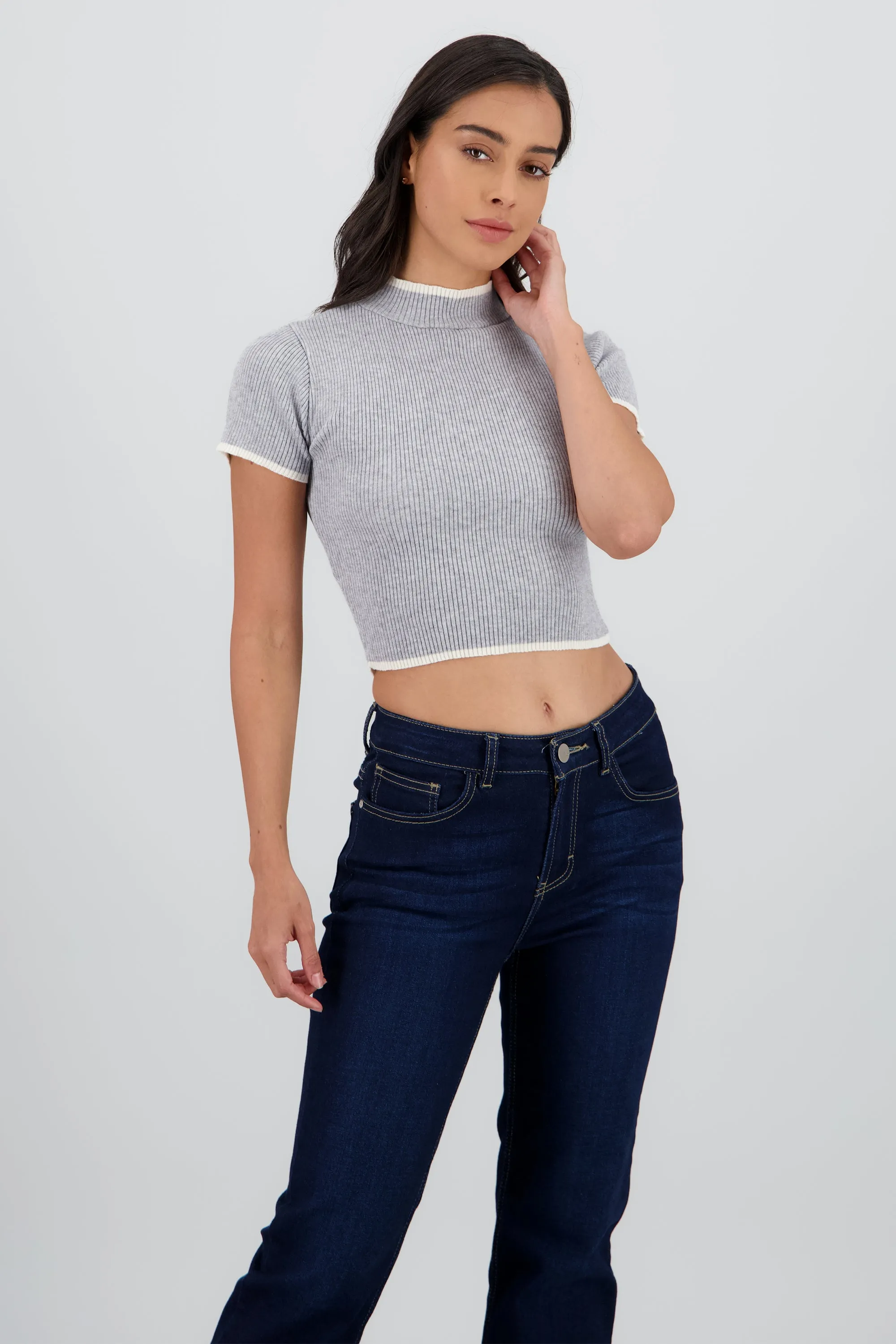 Top tejido contraste corta sold by Shasa product image thumbnail 2