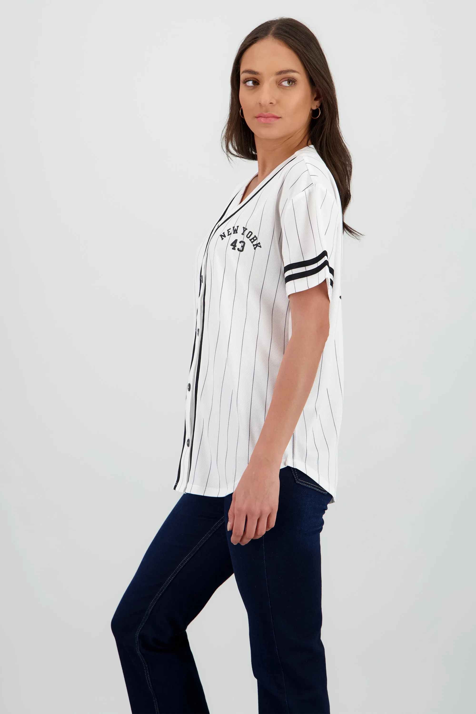 Playera jersey oversized new york sold by Shasa product image thumbnail 3