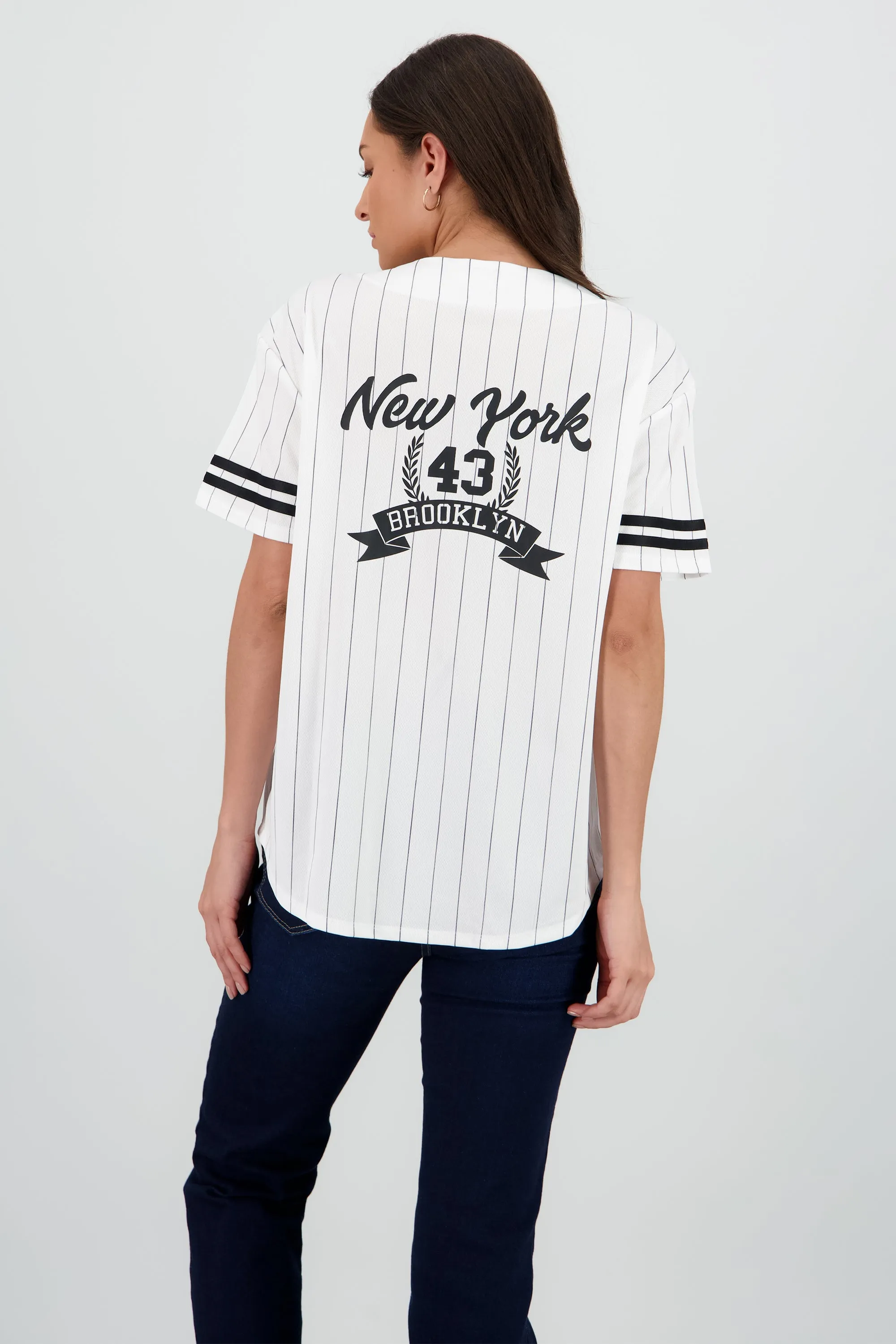 Playera jersey oversized new york sold by Shasa product image thumbnail 4