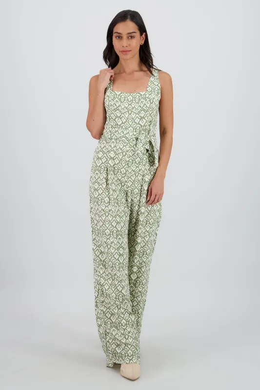 Jumpsuit tirantes gruesos escote cuadrado sold by Shasa