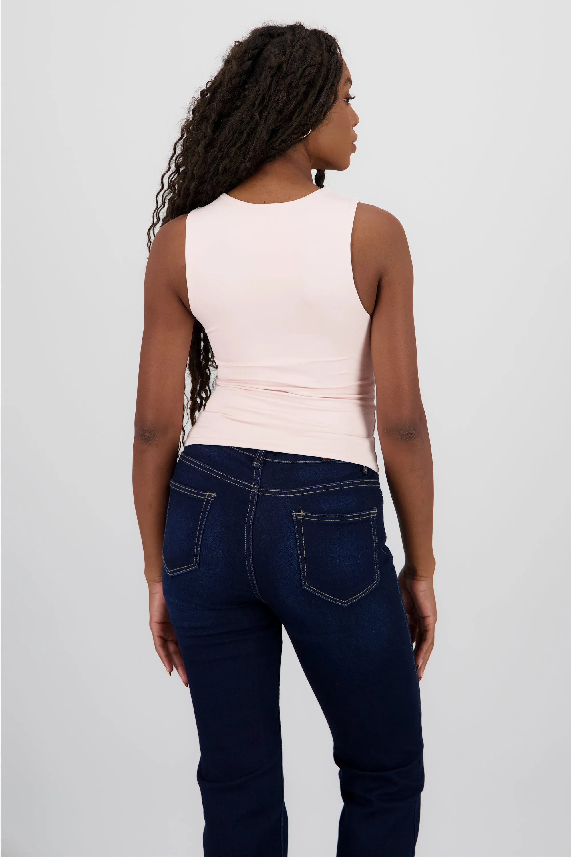 Top de doble tela con tacto suave liso sold by Shasa product image thumbnail 4