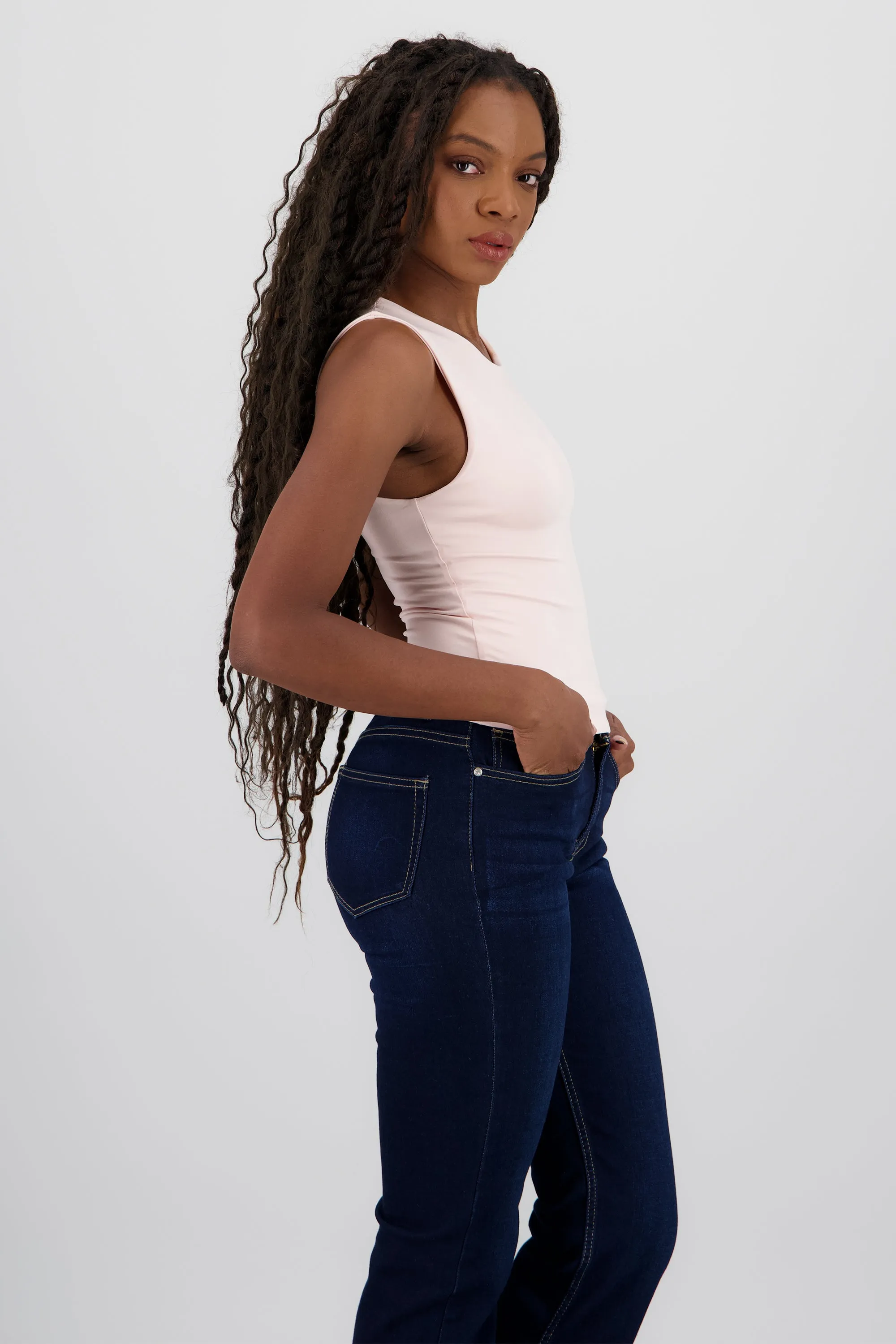 Top de doble tela con tacto suave liso sold by Shasa product image thumbnail 3