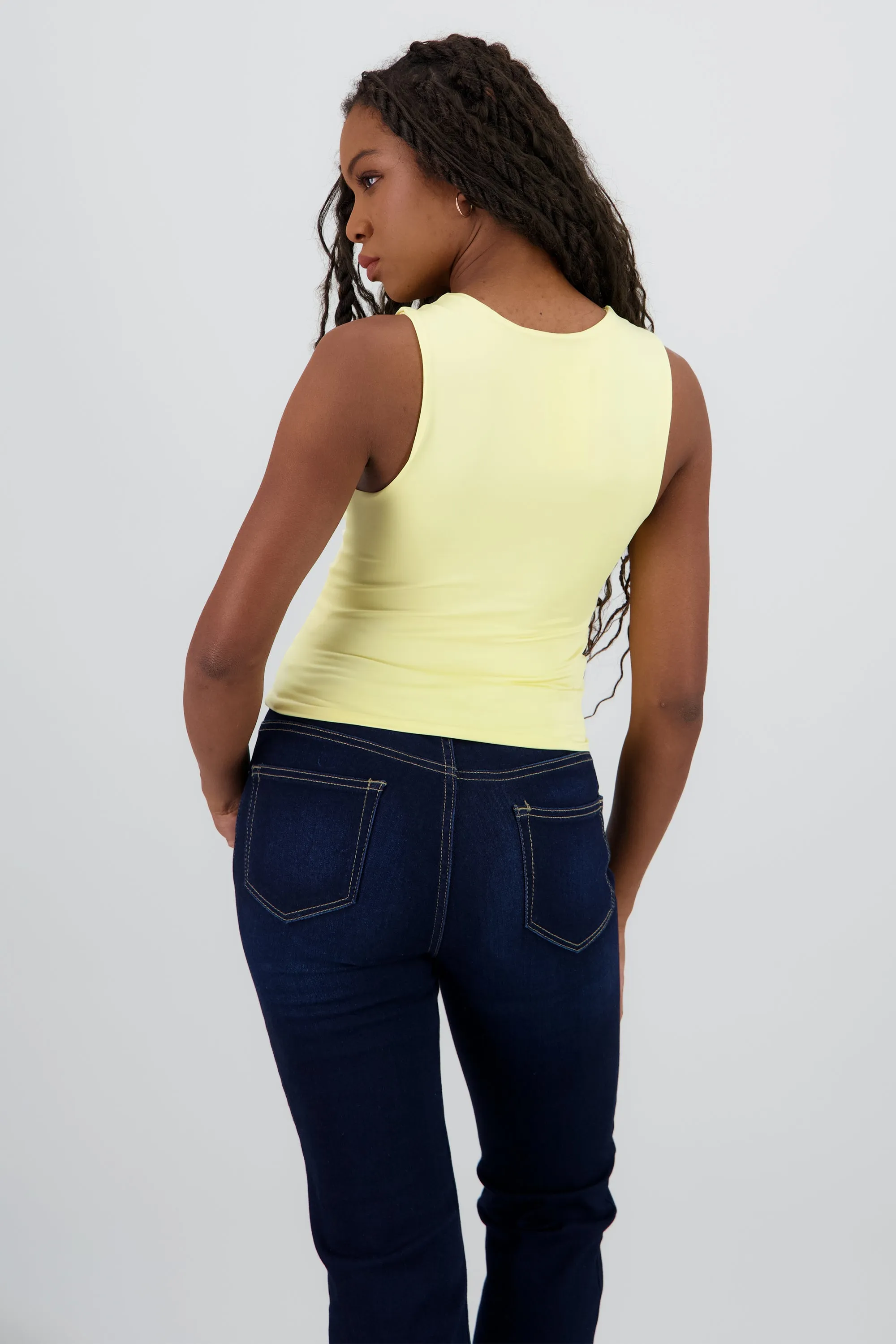 Top de doble tela con tacto suave liso sold by Shasa product image thumbnail 4