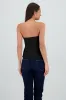 Top bandeau sastre con botones sold by Shasa