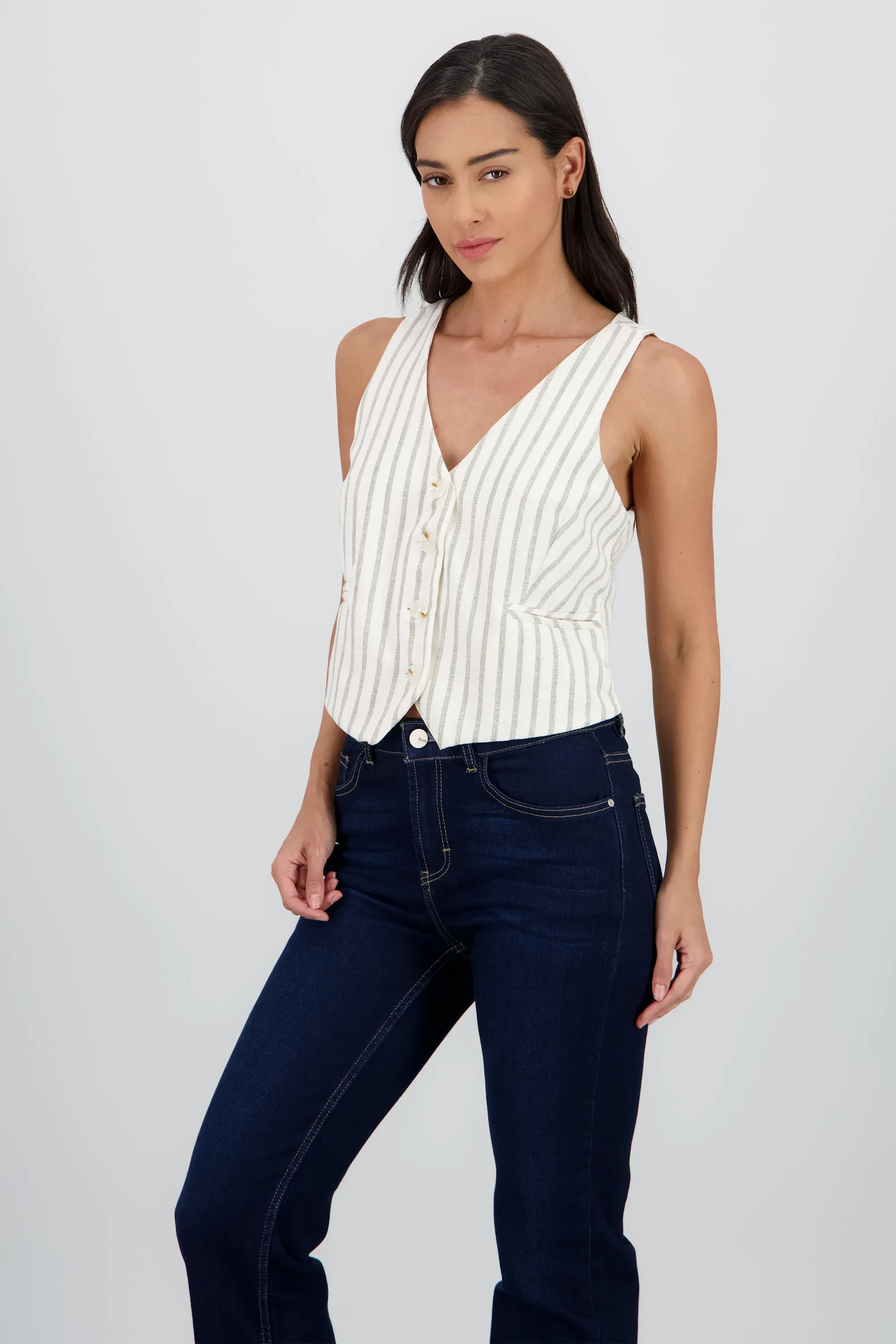 Chaleco botones rayas sold by Shasa product image thumbnail 2