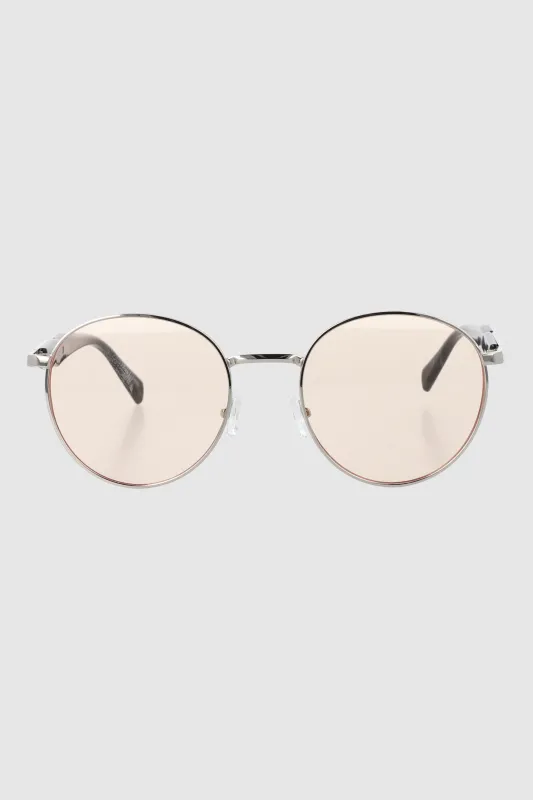 Lentes circulares de metal sold by Shasa