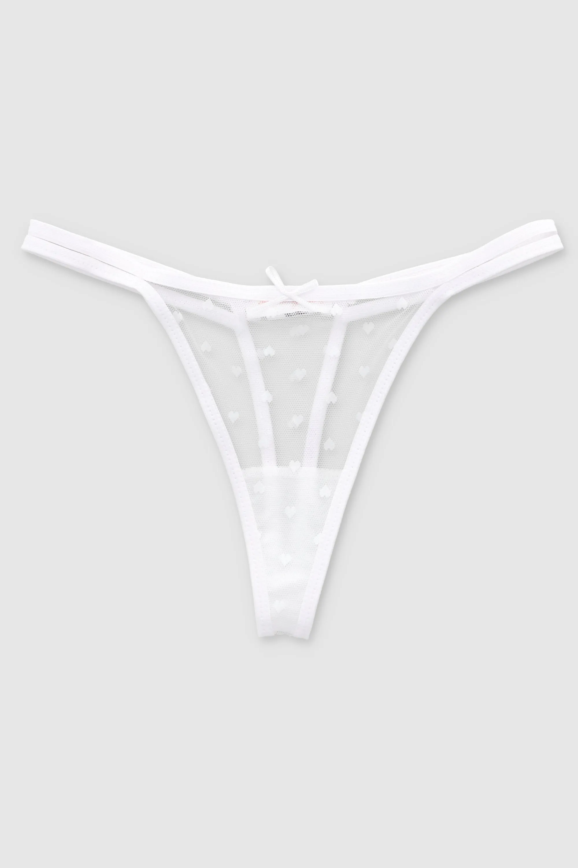 Tanga Corazones Mesh sold by Shasa