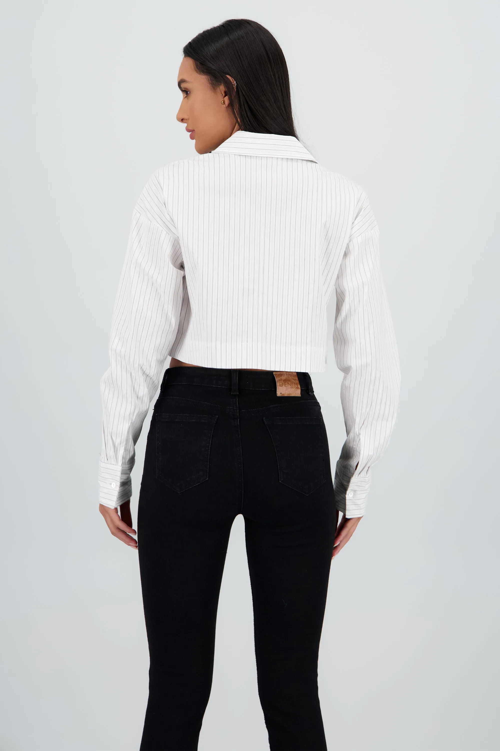 Camisa manga larga cuello detalle bolsa sold by Shasa product image thumbnail 4