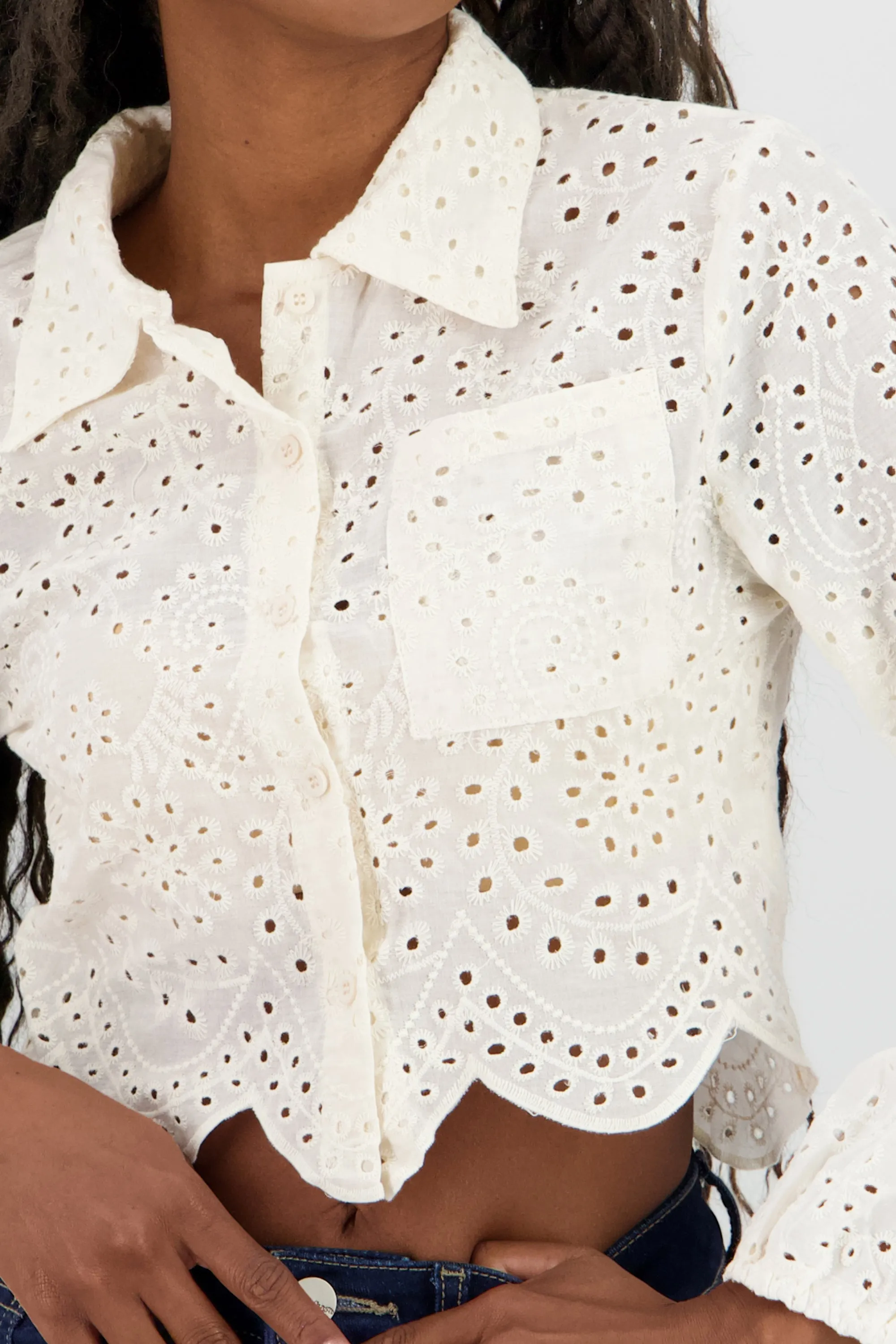 CAMISA CROP DETALLES sold by Shasa product image thumbnail 5