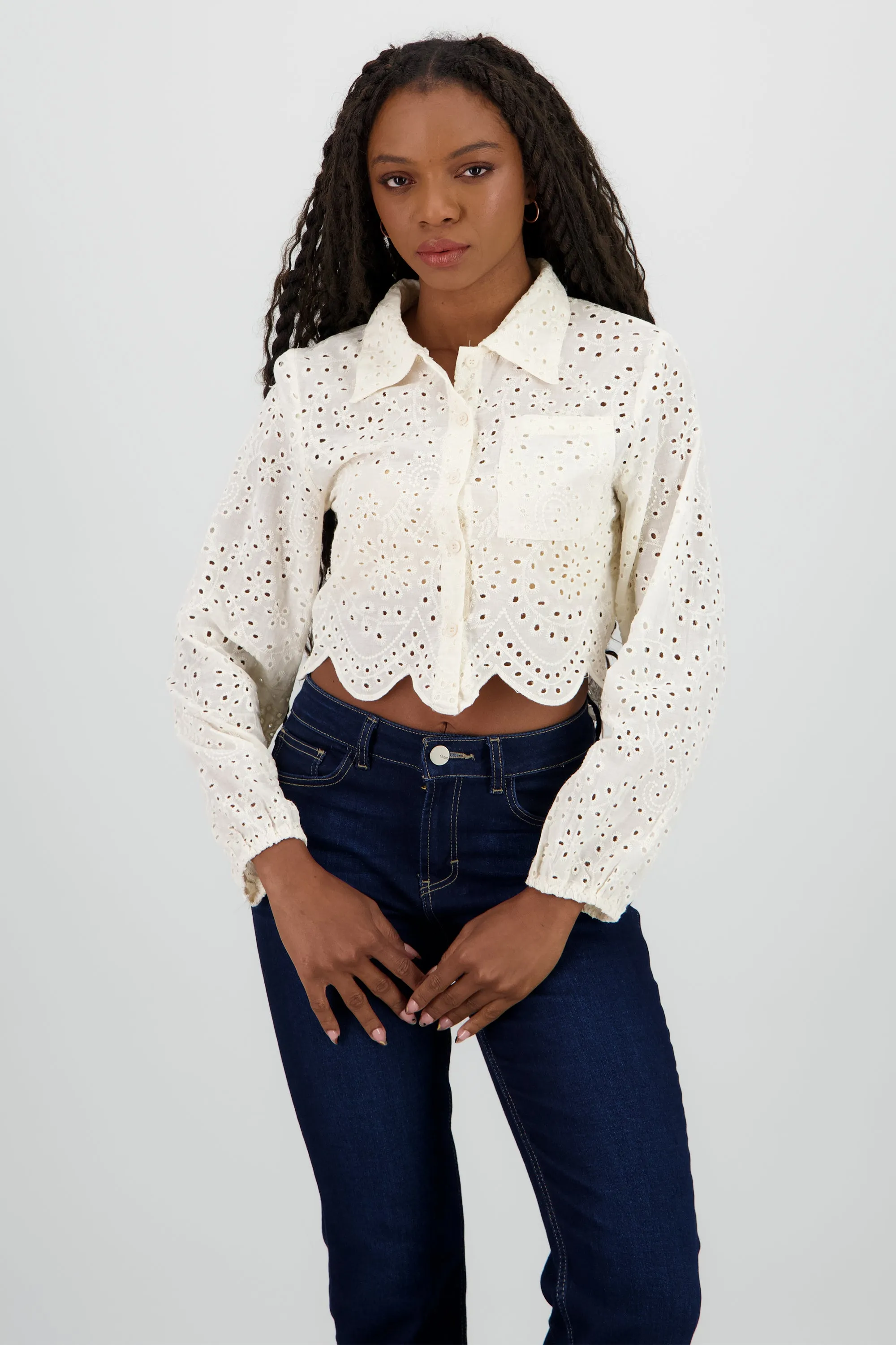 CAMISA CROP DETALLES sold by Shasa product image thumbnail 2