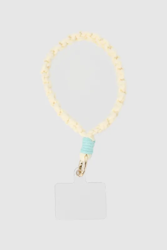 Correa cel macramé sencilla sold by Shasa