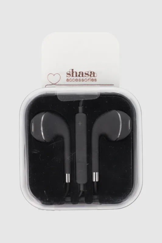 Audifonos caja monocolor detalle metal sold by Shasa