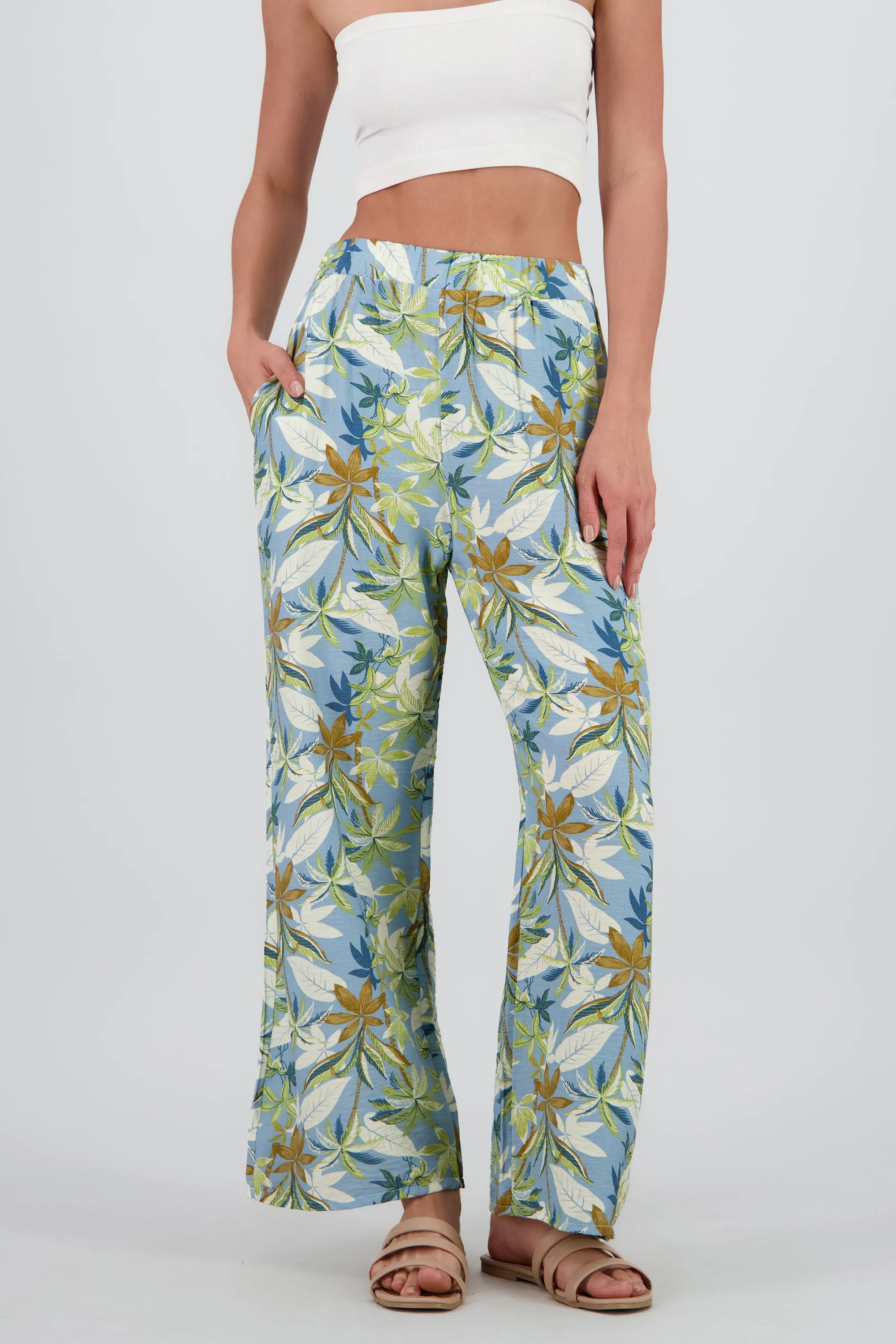Pantalon amplio detalle resorte tropical sold by Shasa product image thumbnail 2