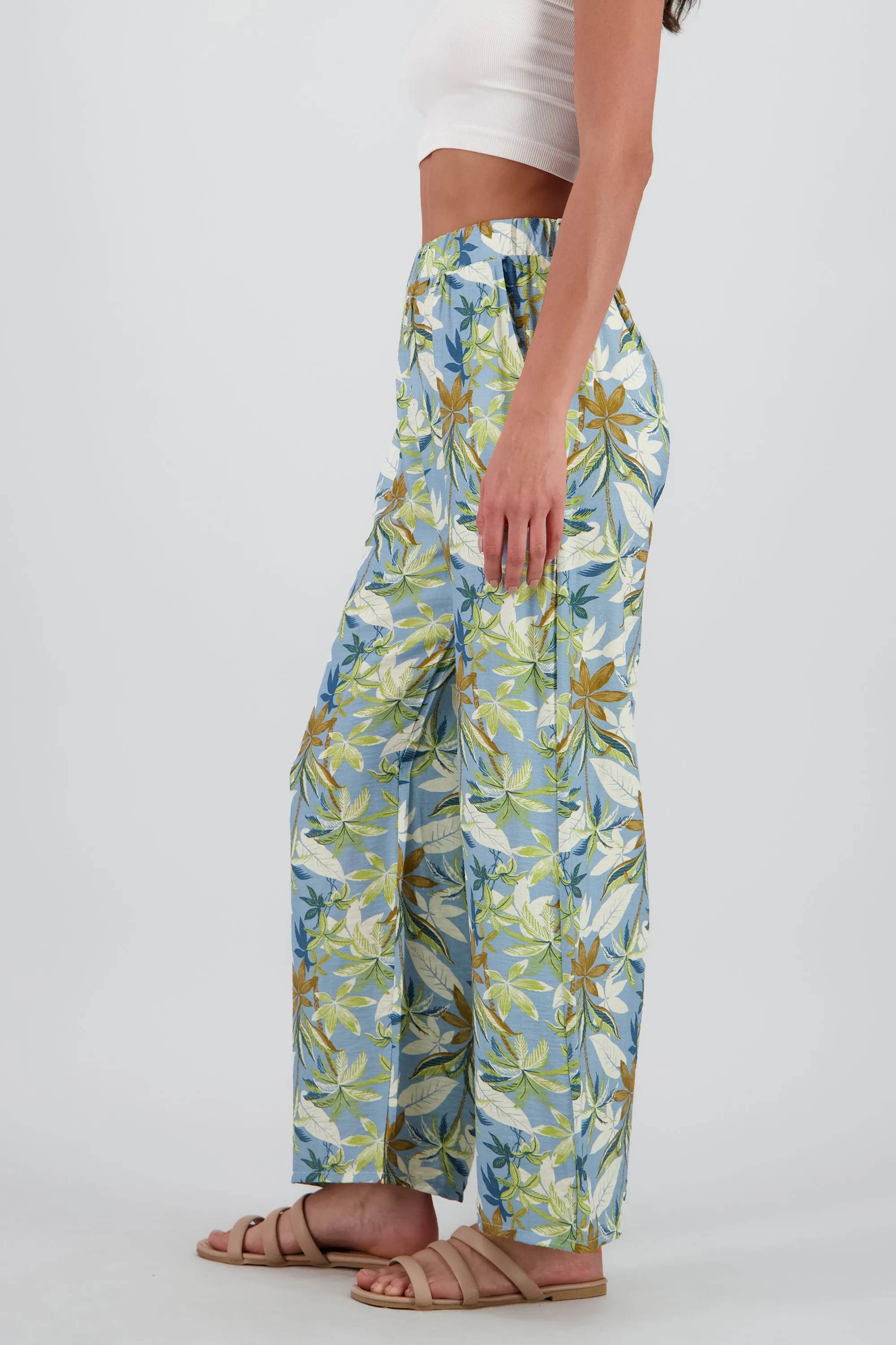 Pantalon amplio detalle resorte tropical sold by Shasa product image thumbnail 3
