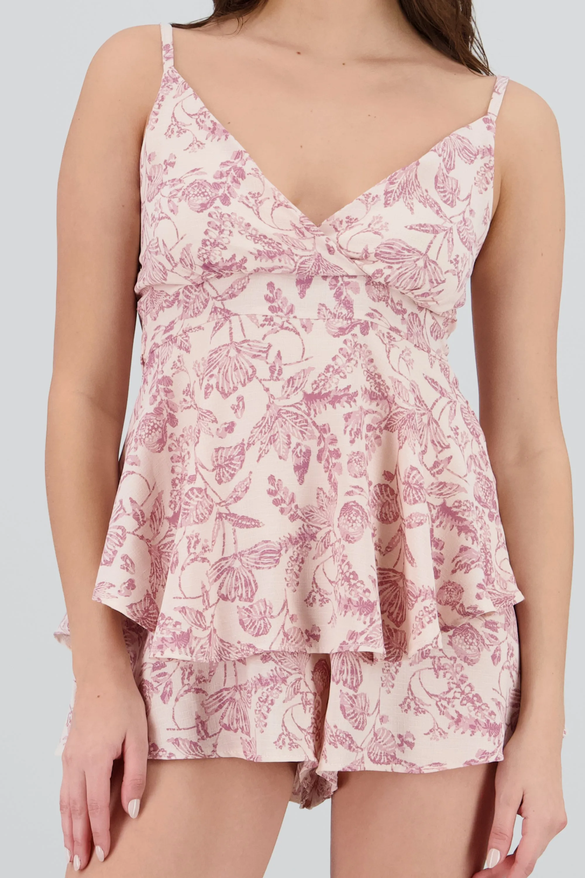 Romper tirantes escote v estampado sold by Shasa product image thumbnail 5