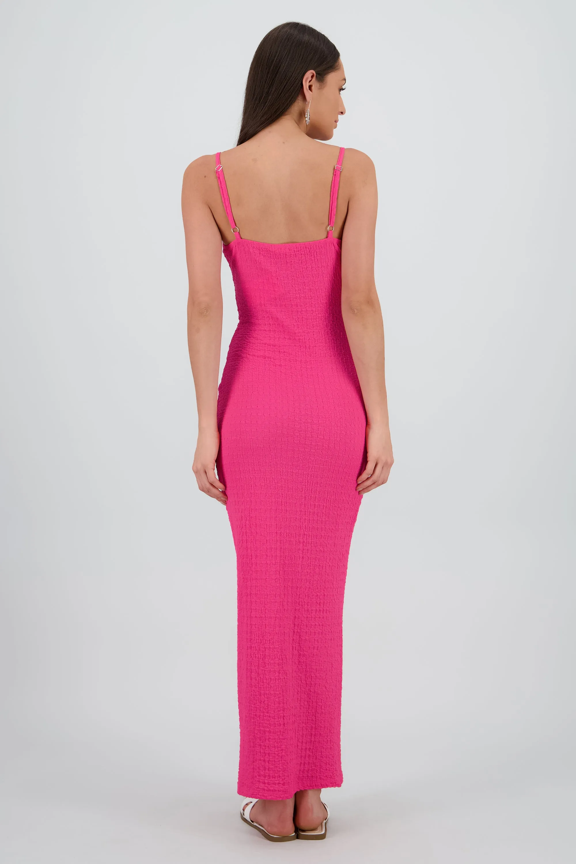 Vestido maxi texturas tirantes aro sold by Shasa product image thumbnail 4