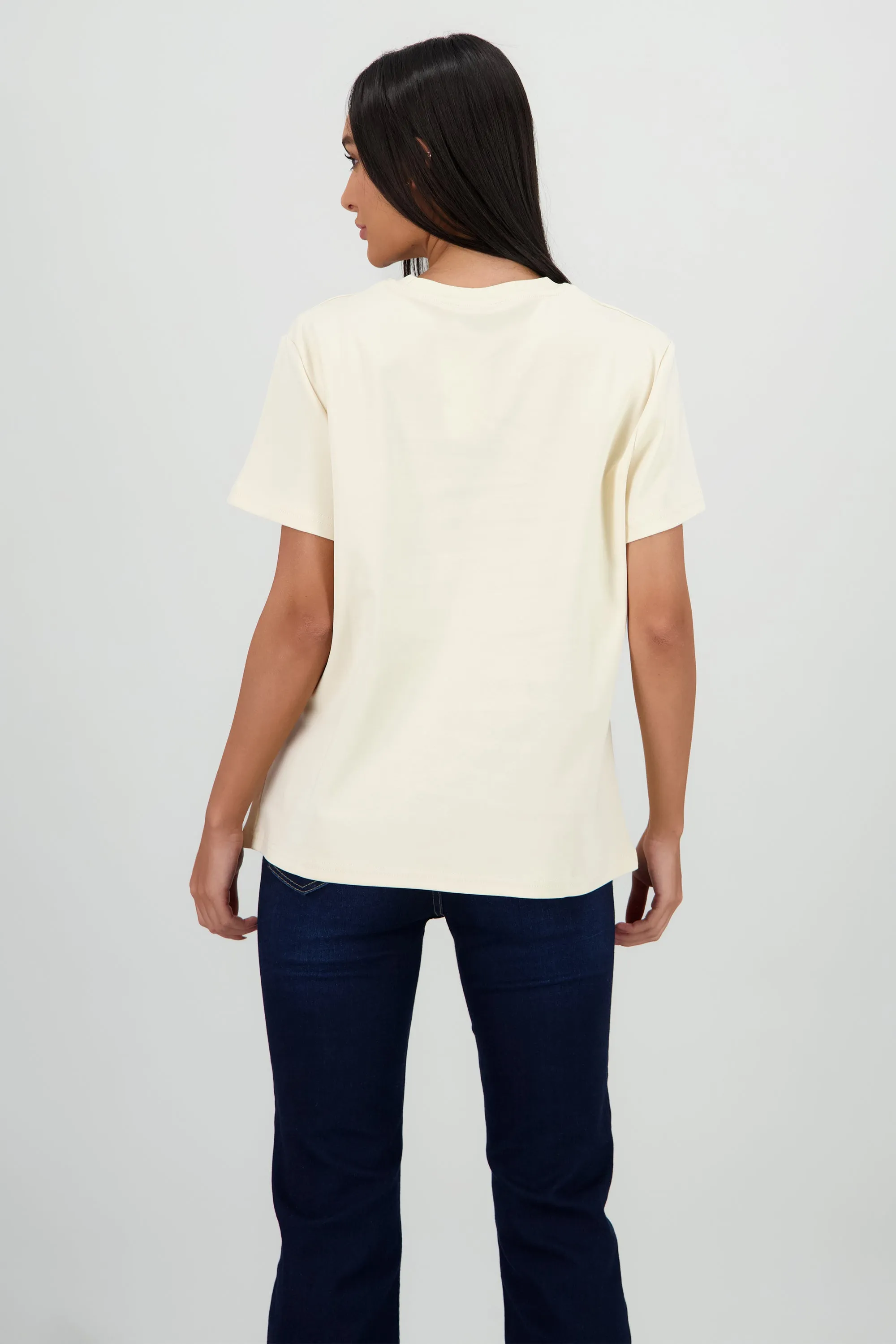 Playera manga corta oversize estampado naranjas sold by Shasa product image thumbnail 4