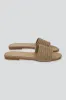 Sandalia tira ancha yute trenzado sold by Shasa