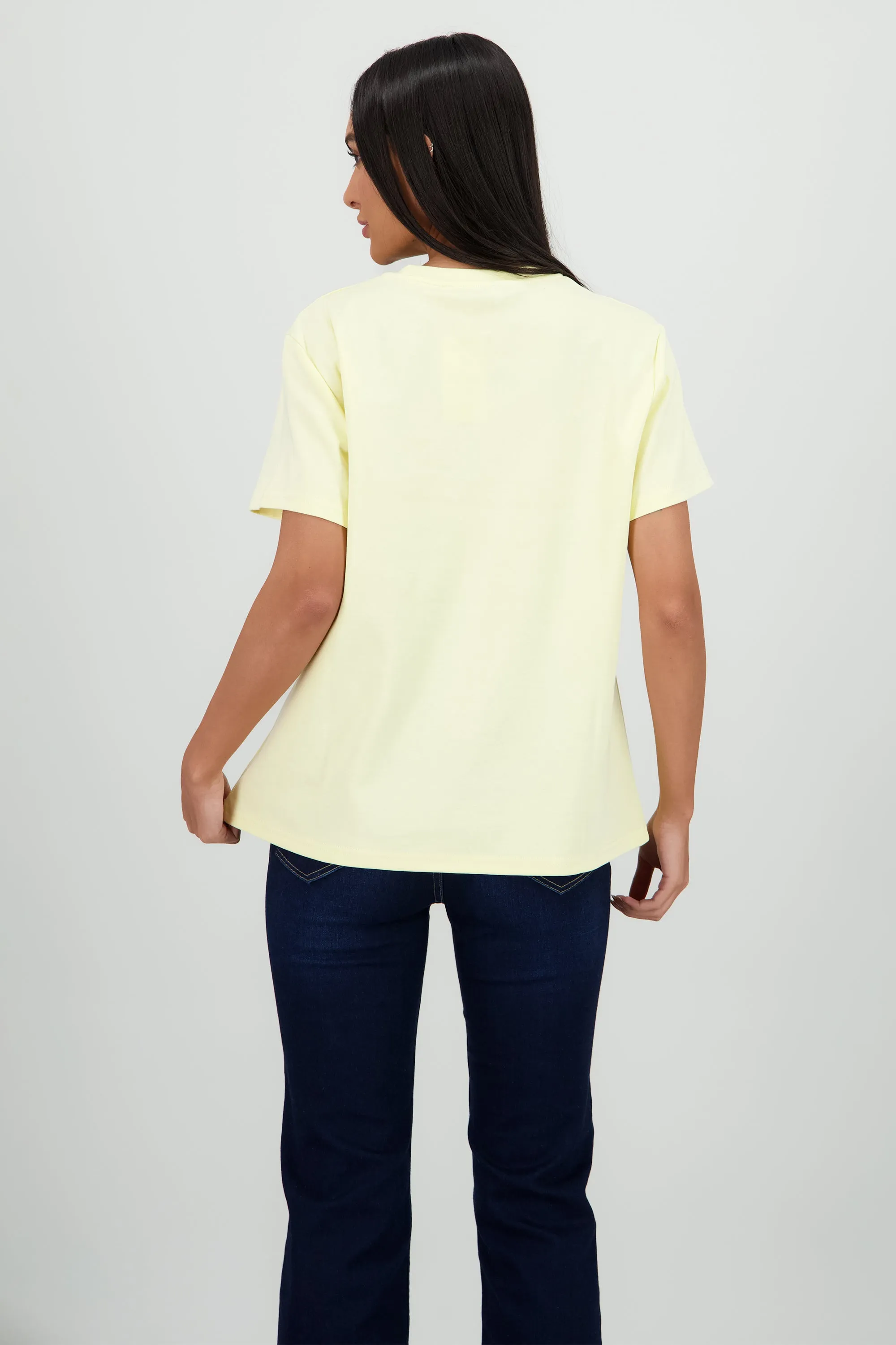 Playera manga corta oversize estampado naranjas sold by Shasa product image thumbnail 4