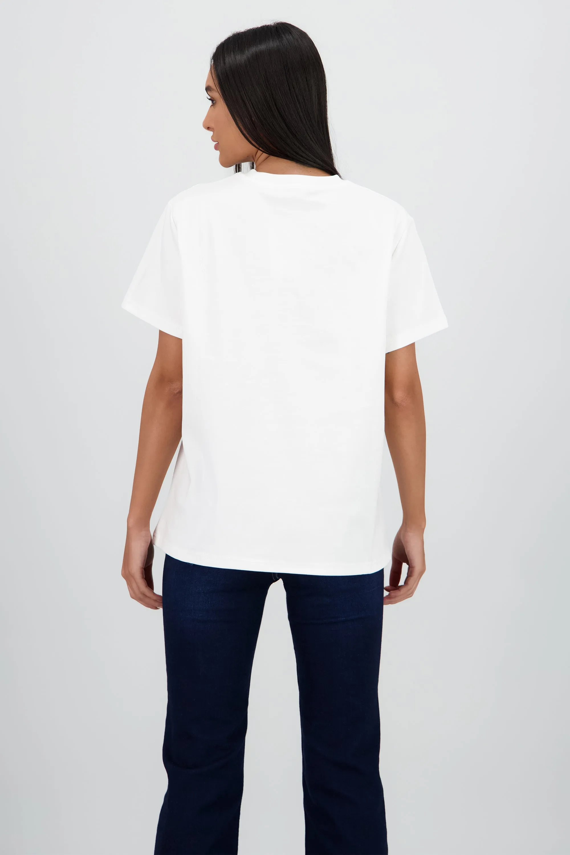 Playera manga corta oversize estampado naranjas sold by Shasa product image thumbnail 4