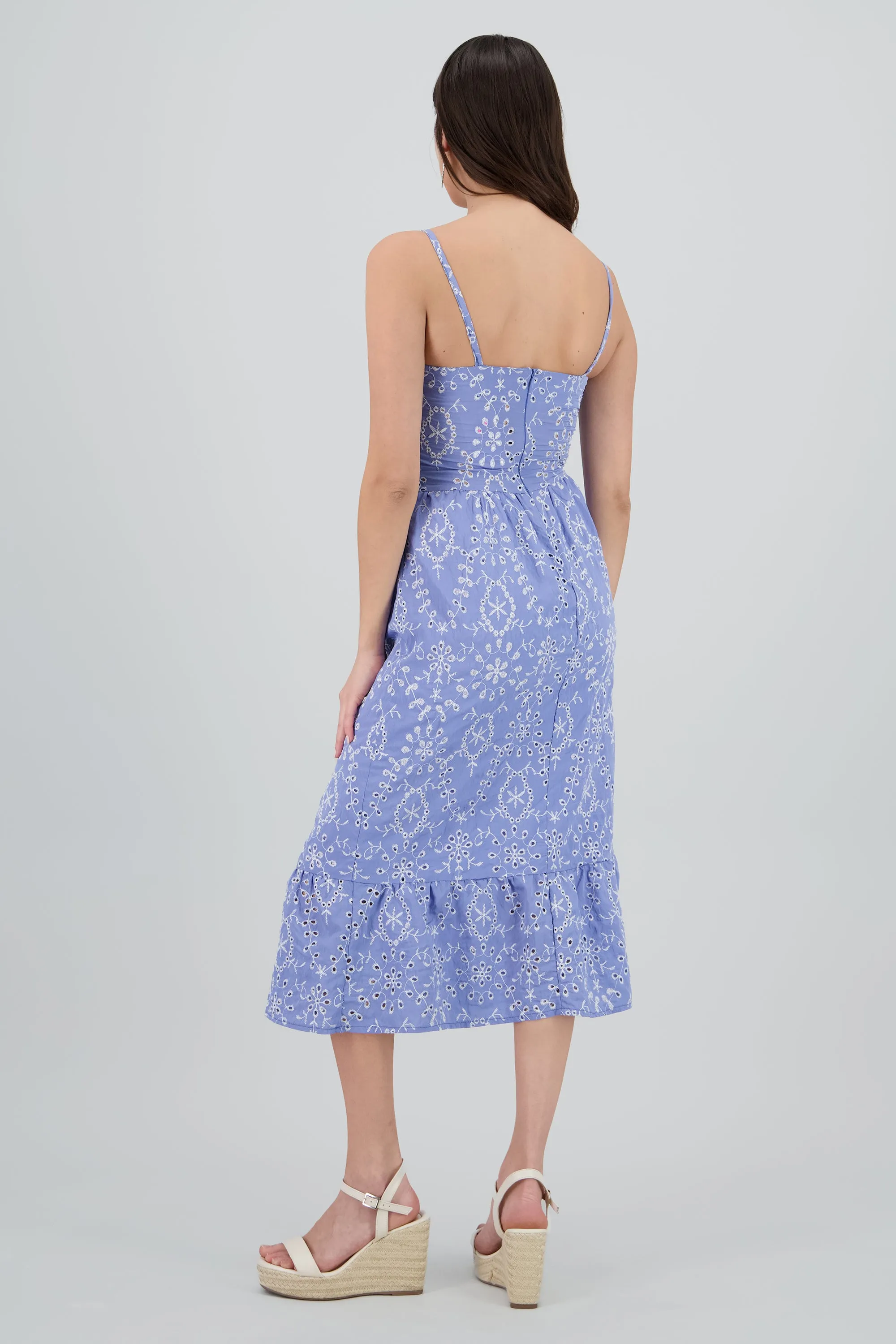 Vestido maxi tirantes eyelet sold by Shasa product image thumbnail 4