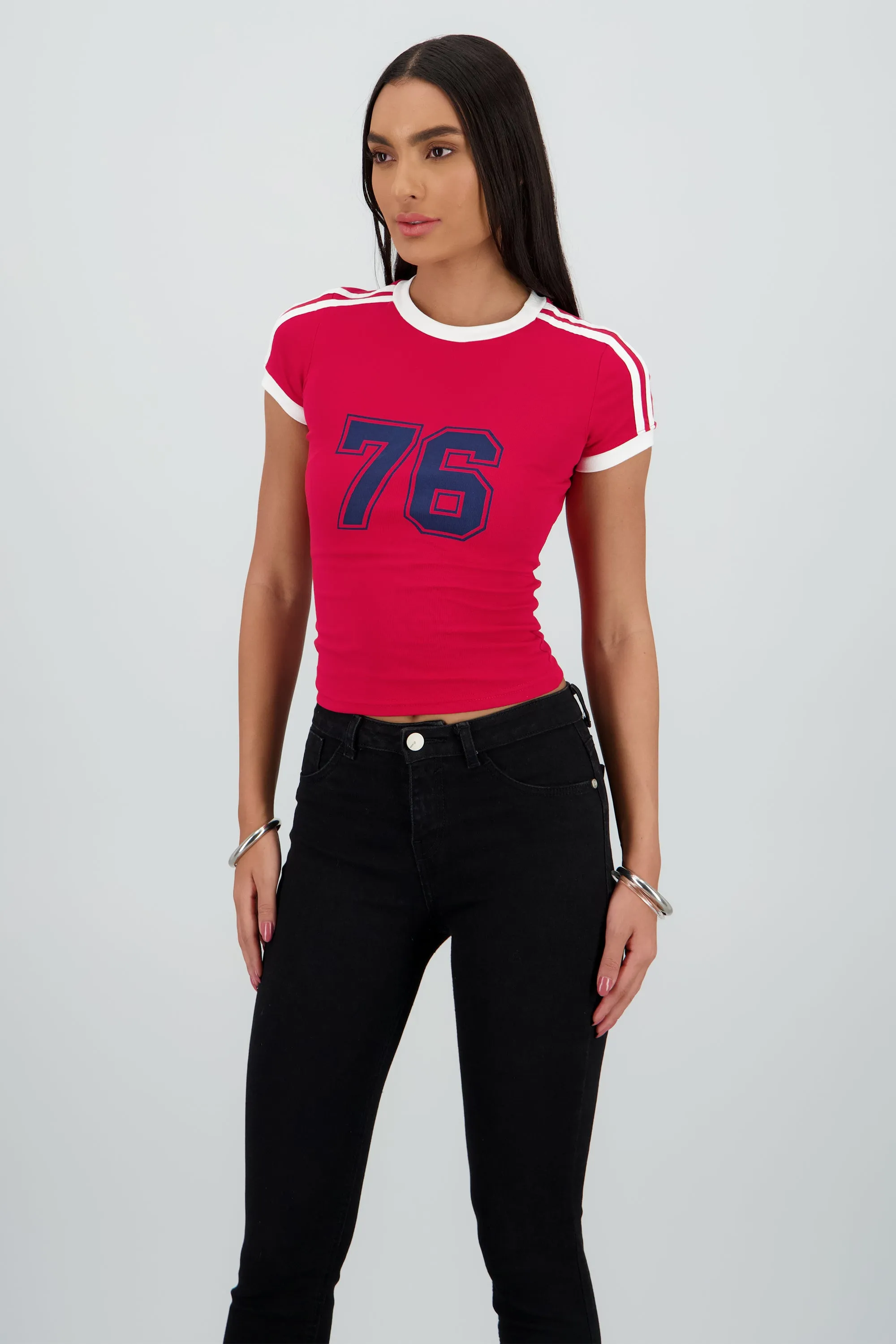 Top estampado contraste sold by Shasa product image thumbnail 3