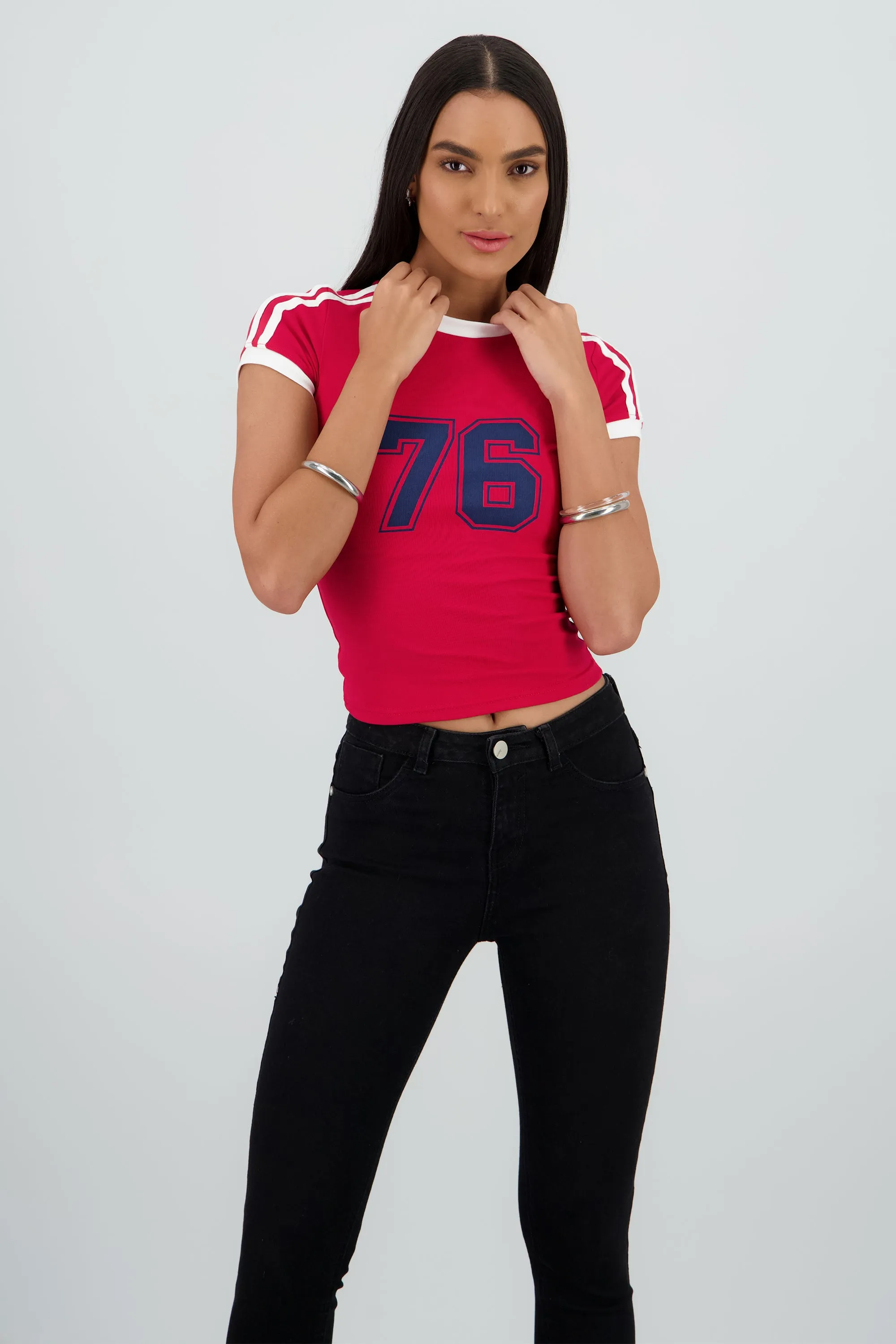 Top estampado contraste sold by Shasa product image thumbnail 2