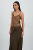 Blusa tirantes santin con detalle en encaje sold by Shasa