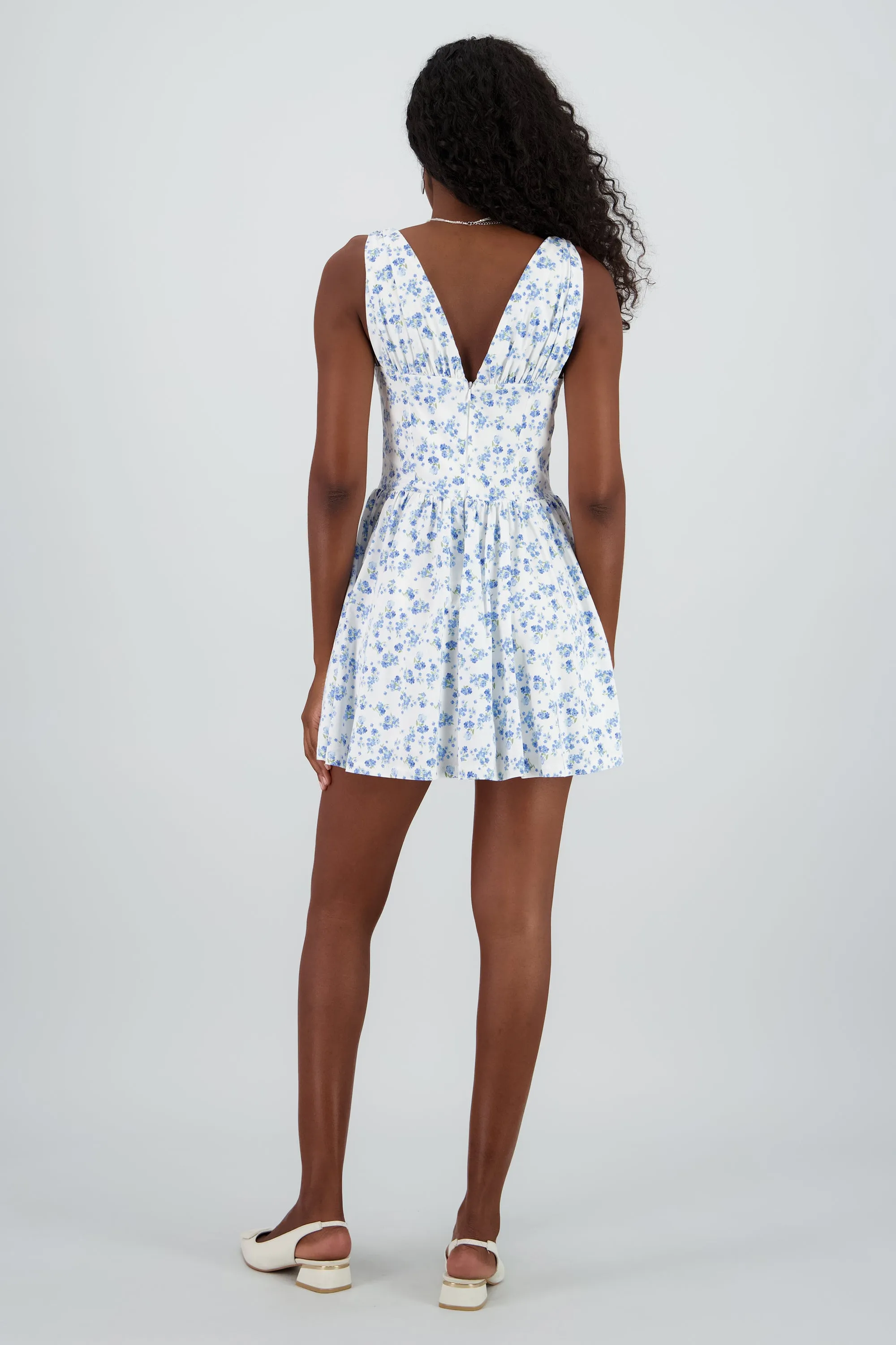 Vestido mini floral sold by Shasa product image thumbnail 4