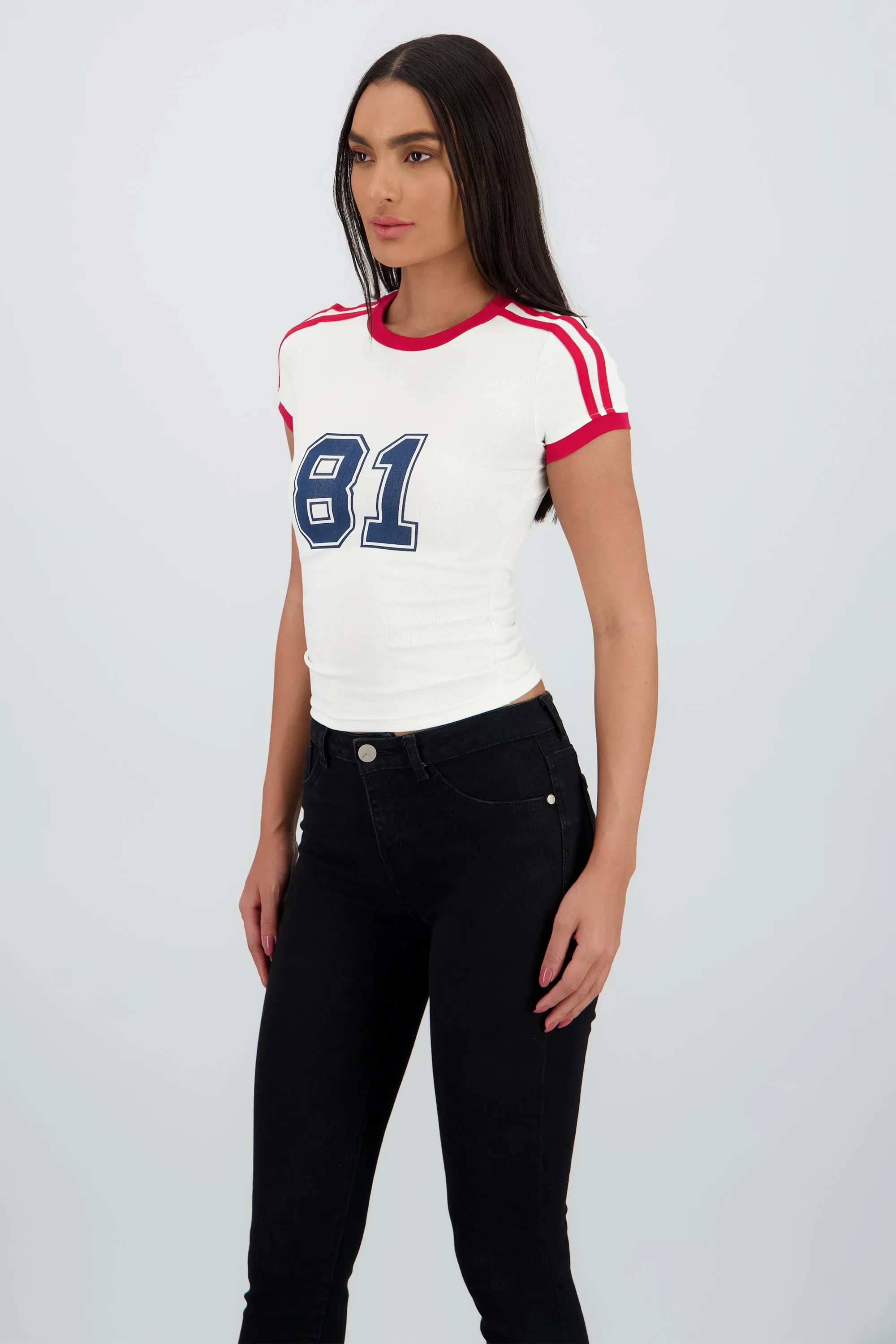 Top estampado contraste sold by Shasa product image thumbnail 3