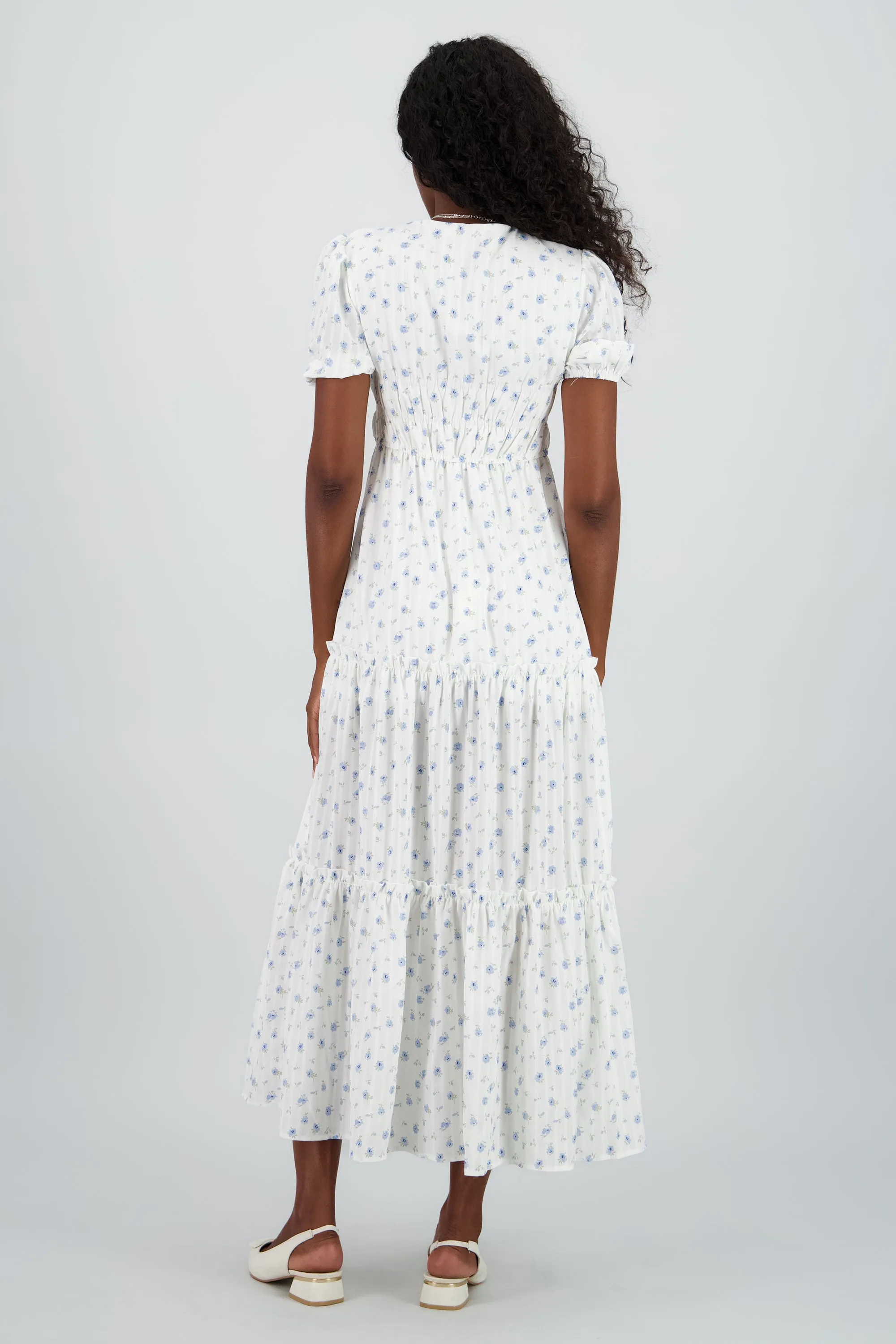 Maxi vestido escote en V sold by Shasa product image thumbnail 4