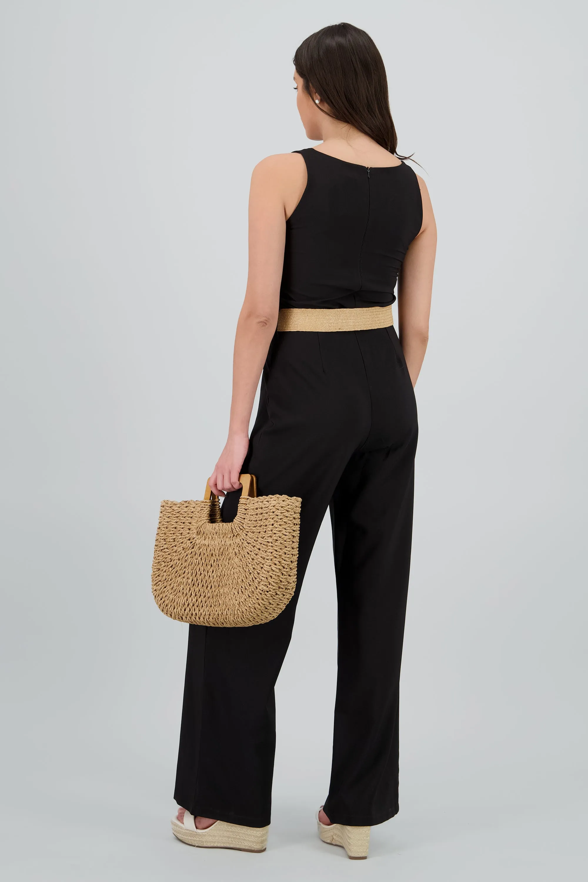 Jumpsuit cuellocuadrado detalle cinturon sold by Shasa product image thumbnail 4