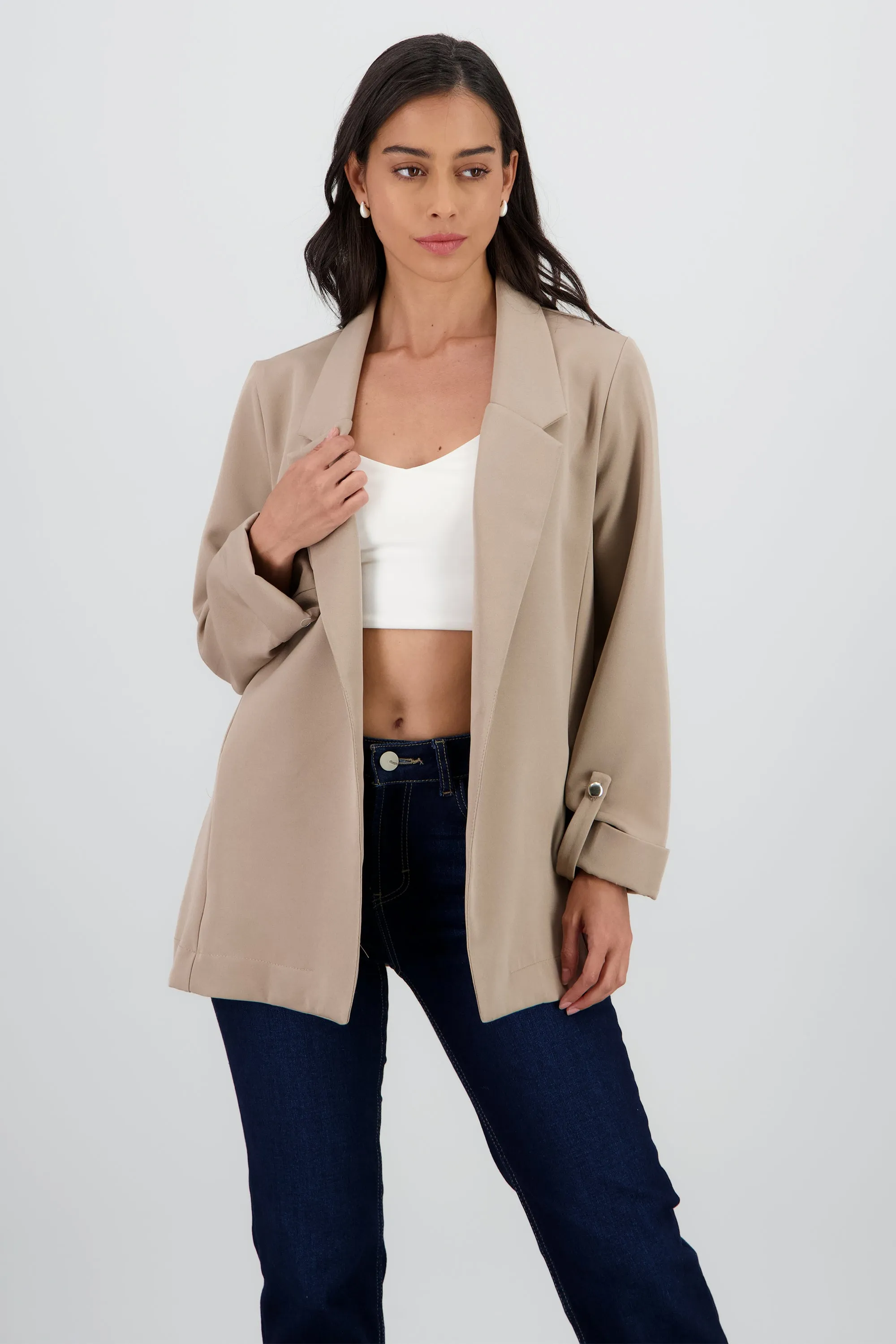 Blazer manga larga detalle solapa sold by Shasa product image thumbnail 2