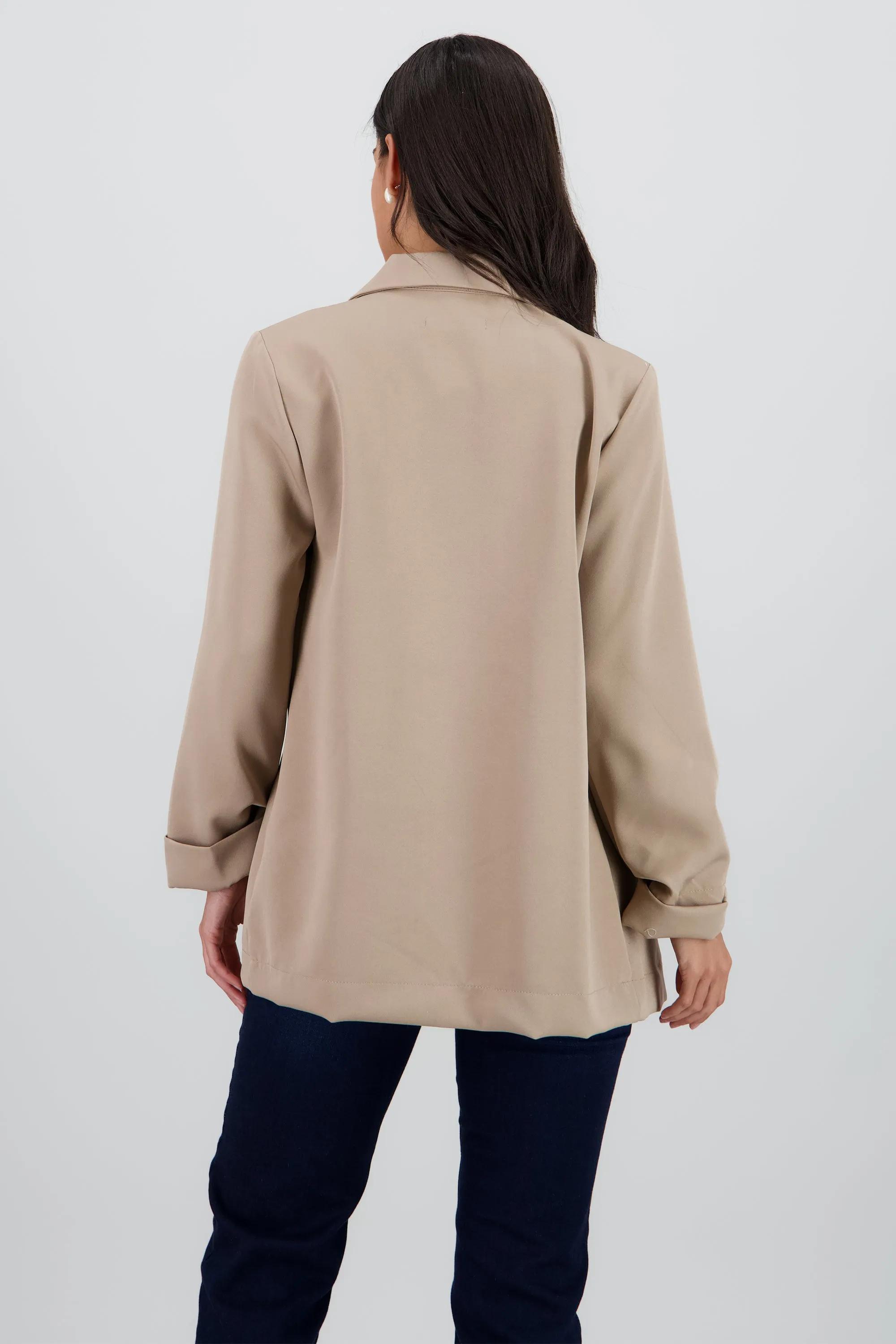 Blazer manga larga detalle solapa sold by Shasa product image thumbnail 4