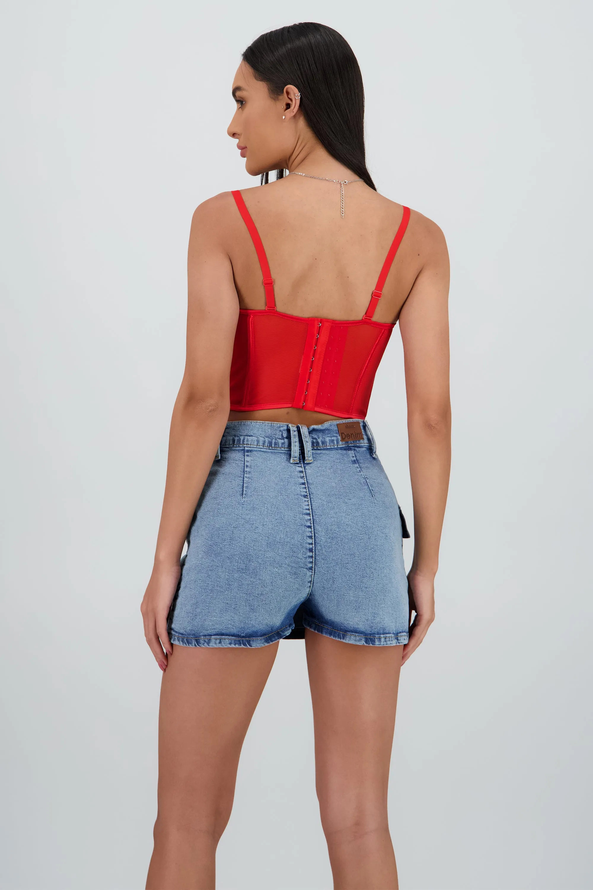 Corset varillas detalle plisado copas sold by Shasa product image thumbnail 4