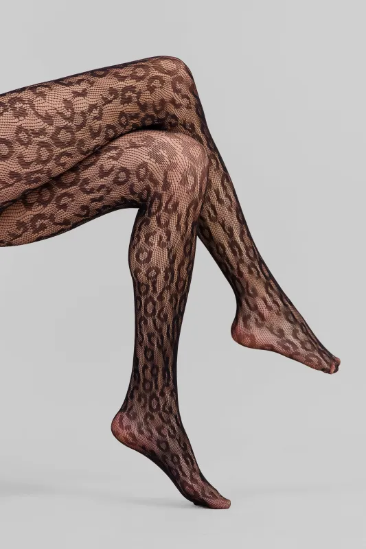 Pantimedias forma leopardo sold by Shasa