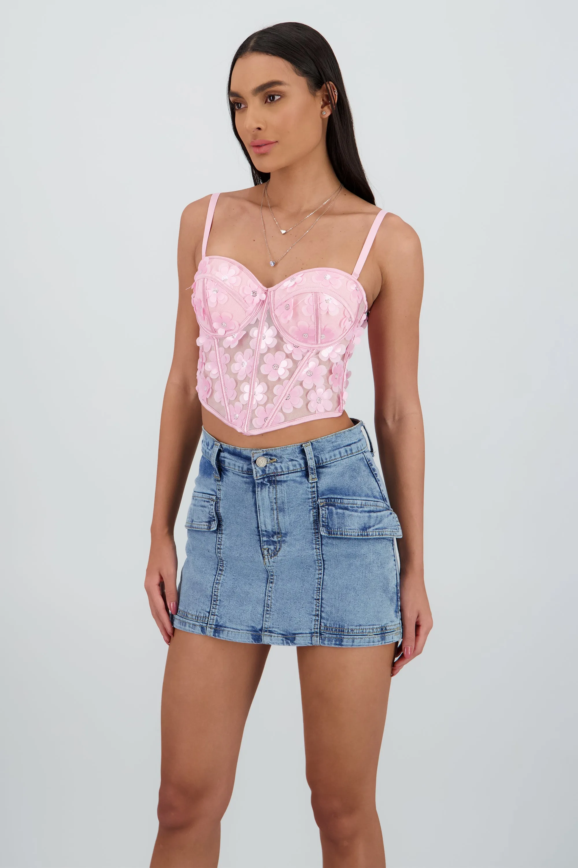 Corset varillas detalle flores sold by Shasa product image thumbnail 3