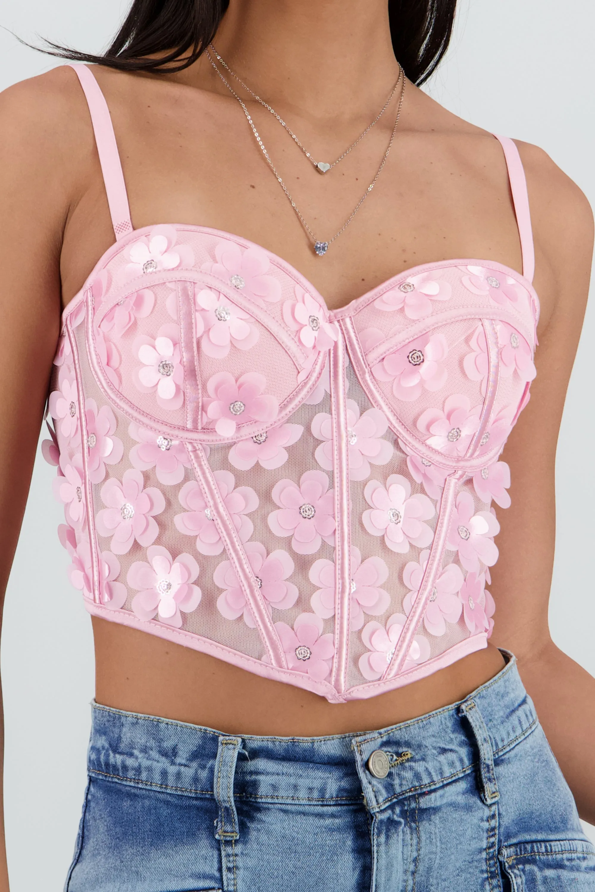 Corset varillas detalle flores sold by Shasa product image thumbnail 5