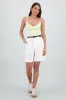 Shorts lisos amplios detalle cinturon sold by Shasa