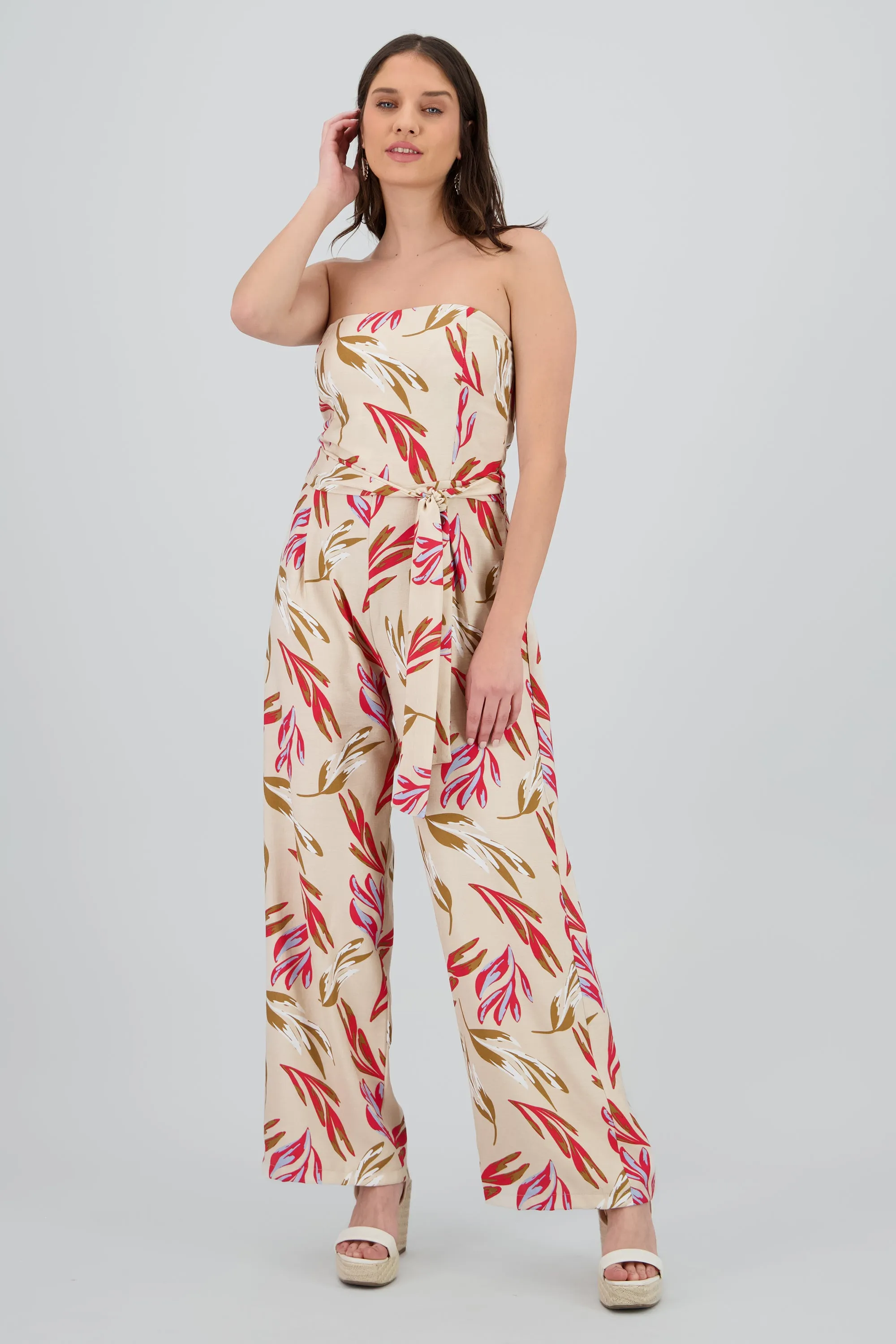 Jumpsuit strapples estampado flores sold by Shasa product image thumbnail 2