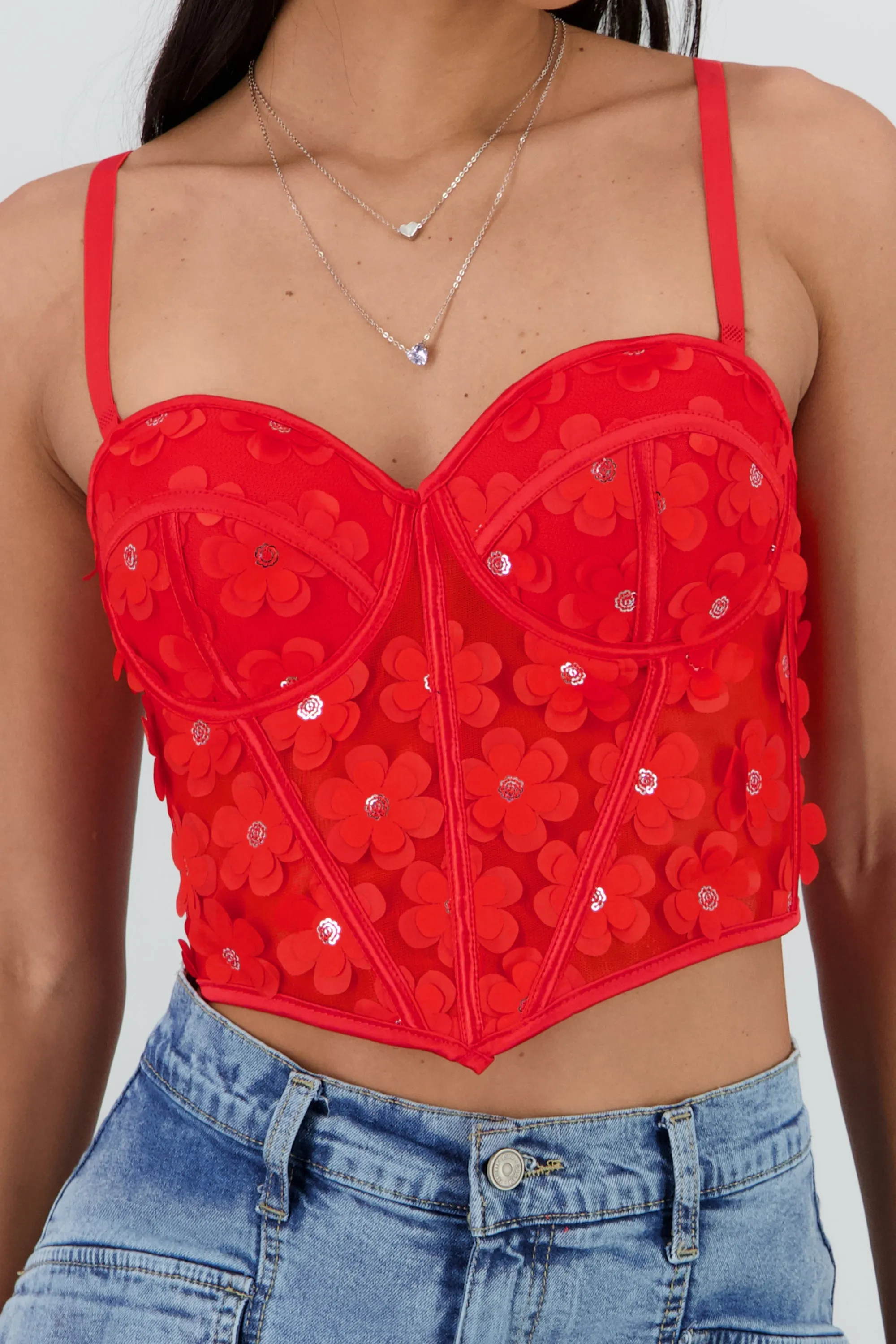 Corset varillas detalle flores sold by Shasa product image thumbnail 5