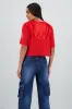 Top tipo jersey deportiva crop sold by Shasa