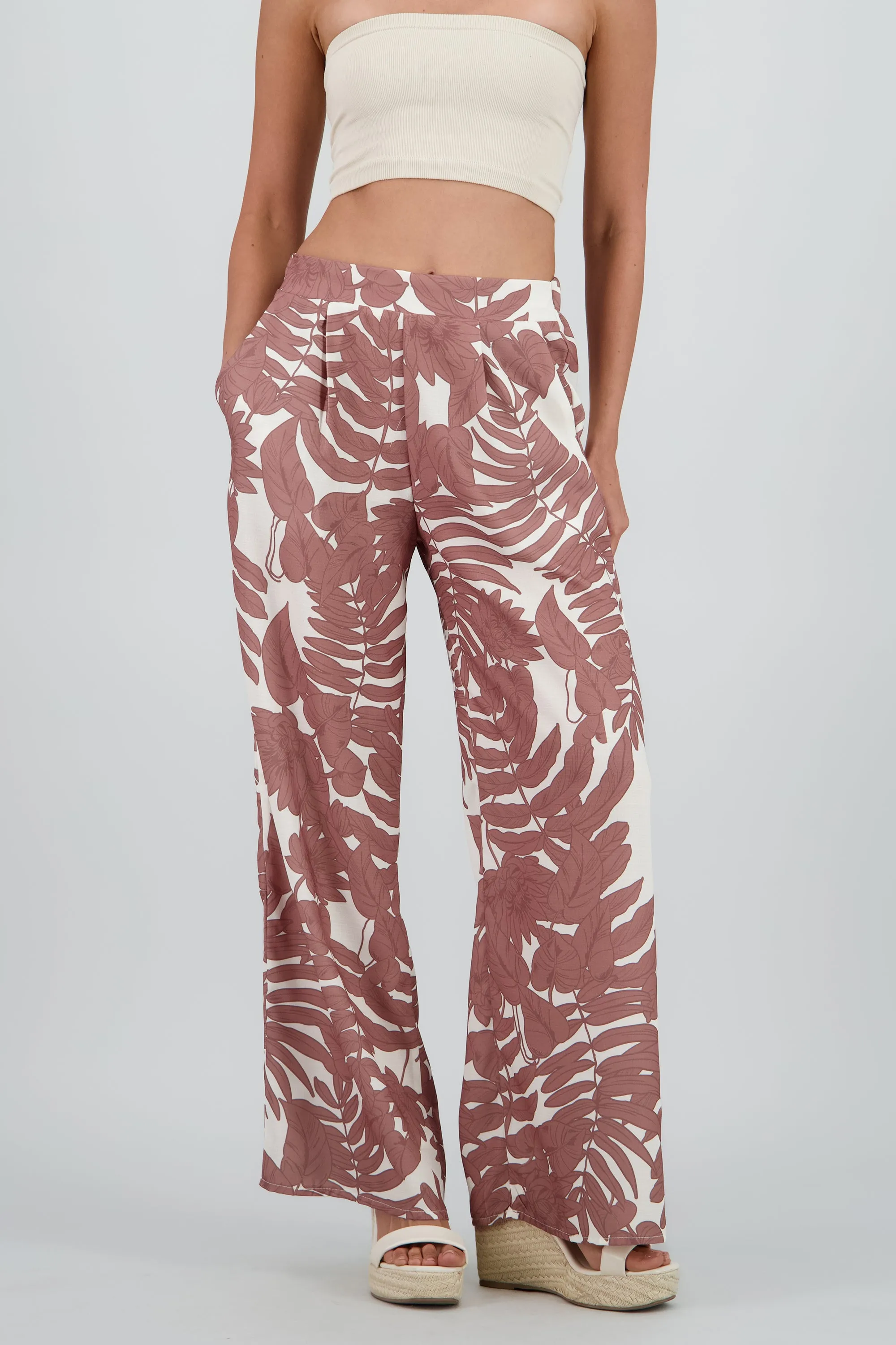 Pantalon amplio fluido estampado sold by Shasa product image thumbnail 2