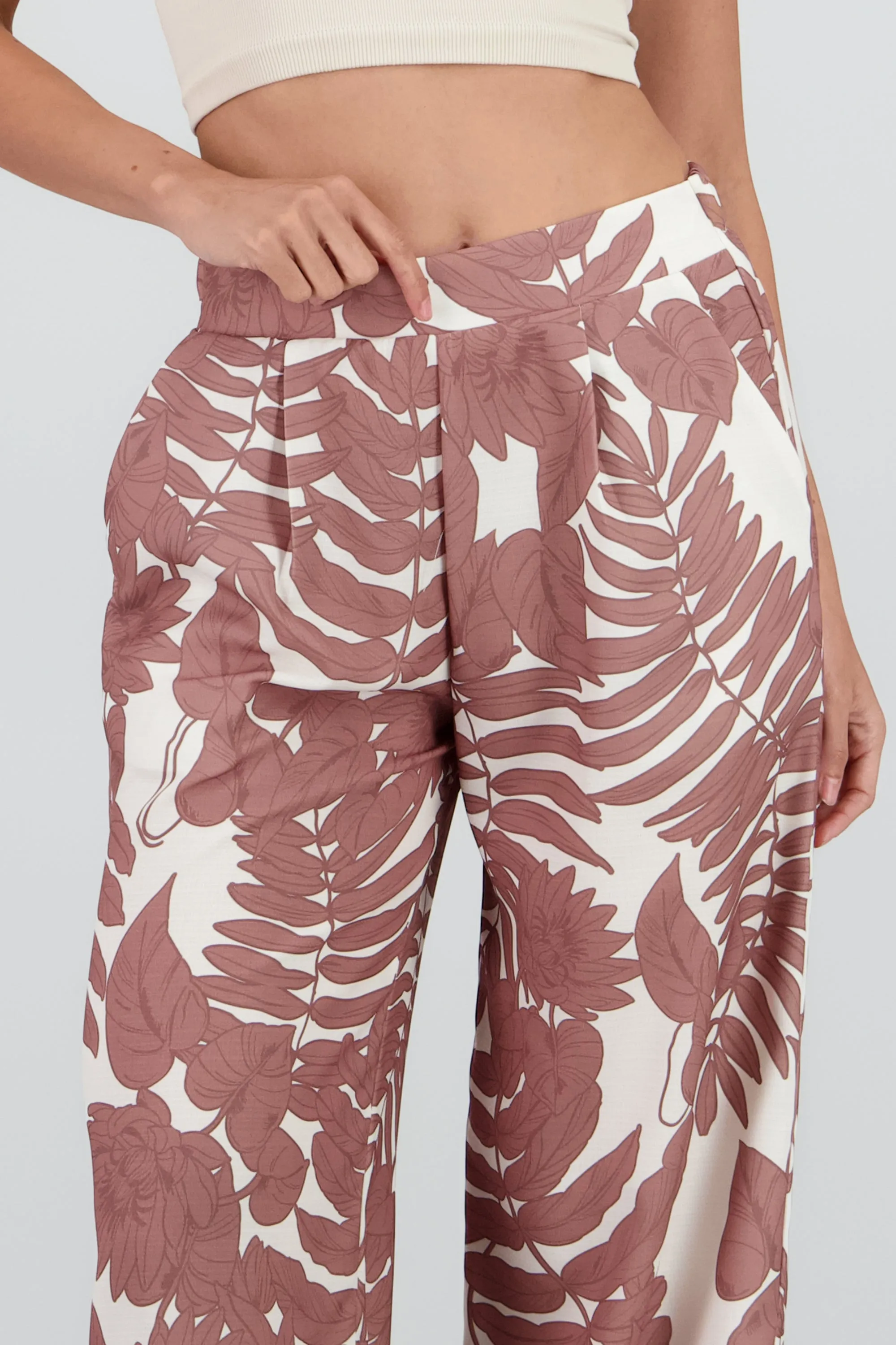 Pantalon amplio fluido estampado sold by Shasa product image thumbnail 5