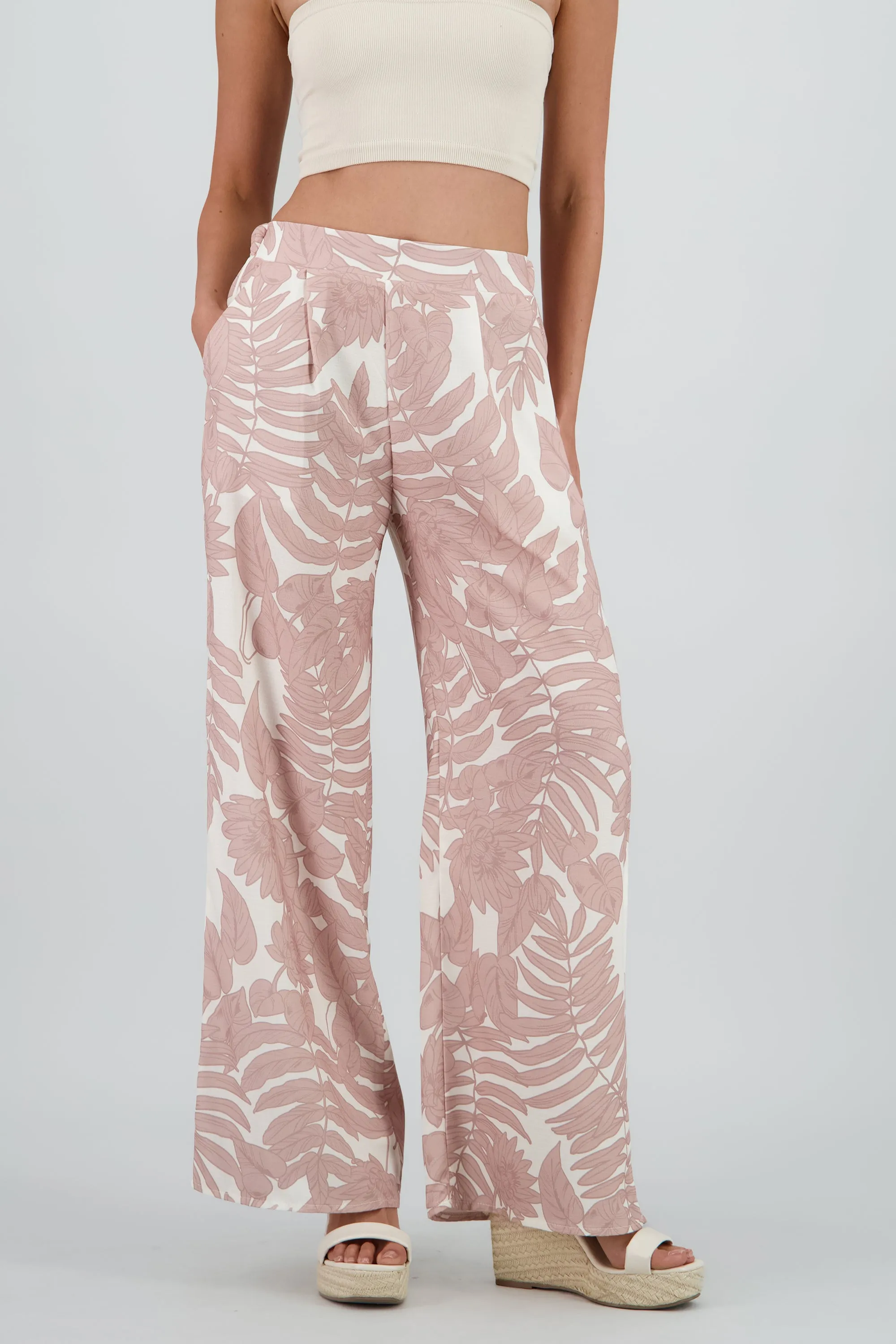 Pantalon amplio fluido estampado sold by Shasa product image thumbnail 2