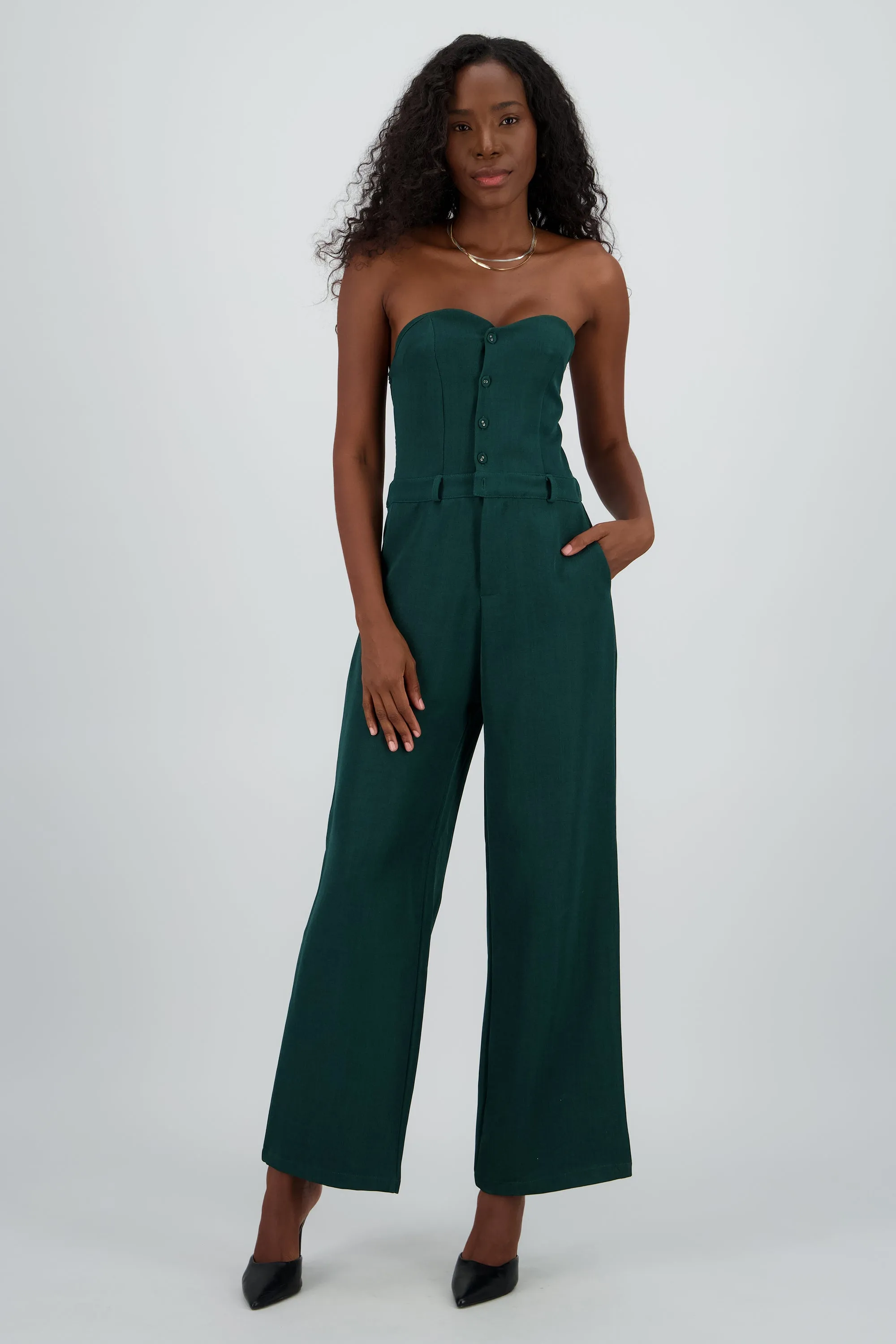 Jumpsuit strapples con botones sold by Shasa product image thumbnail 2