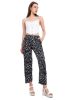 Pantalón straight cintura elástico flores sold by Shasa
