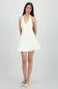 Vestido halter con pinzas sold by Shasa