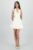 Vestido halter con pinzas sold by Shasa