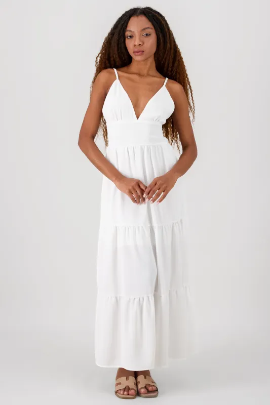 Vestido maxi tirantes sold by Shasa